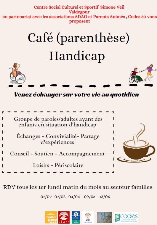 Café (parenthèse) handicap