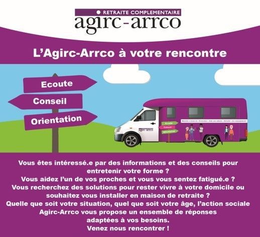 L'Agirc-Arrco vient à votre rencontre