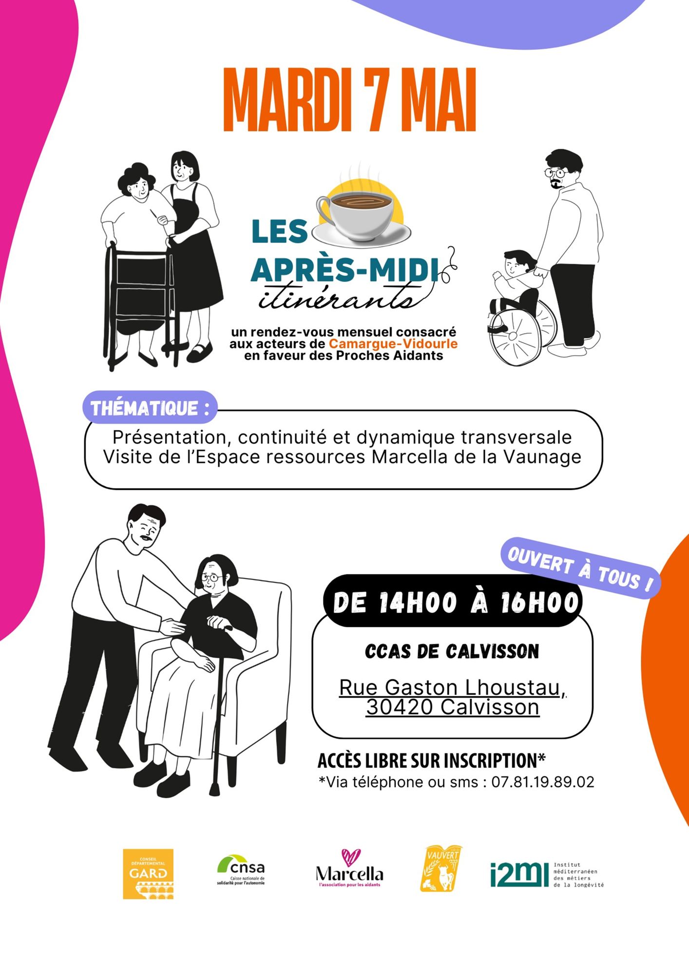 Après-midi itinérante Camargue Vidourle pour les proches aidants