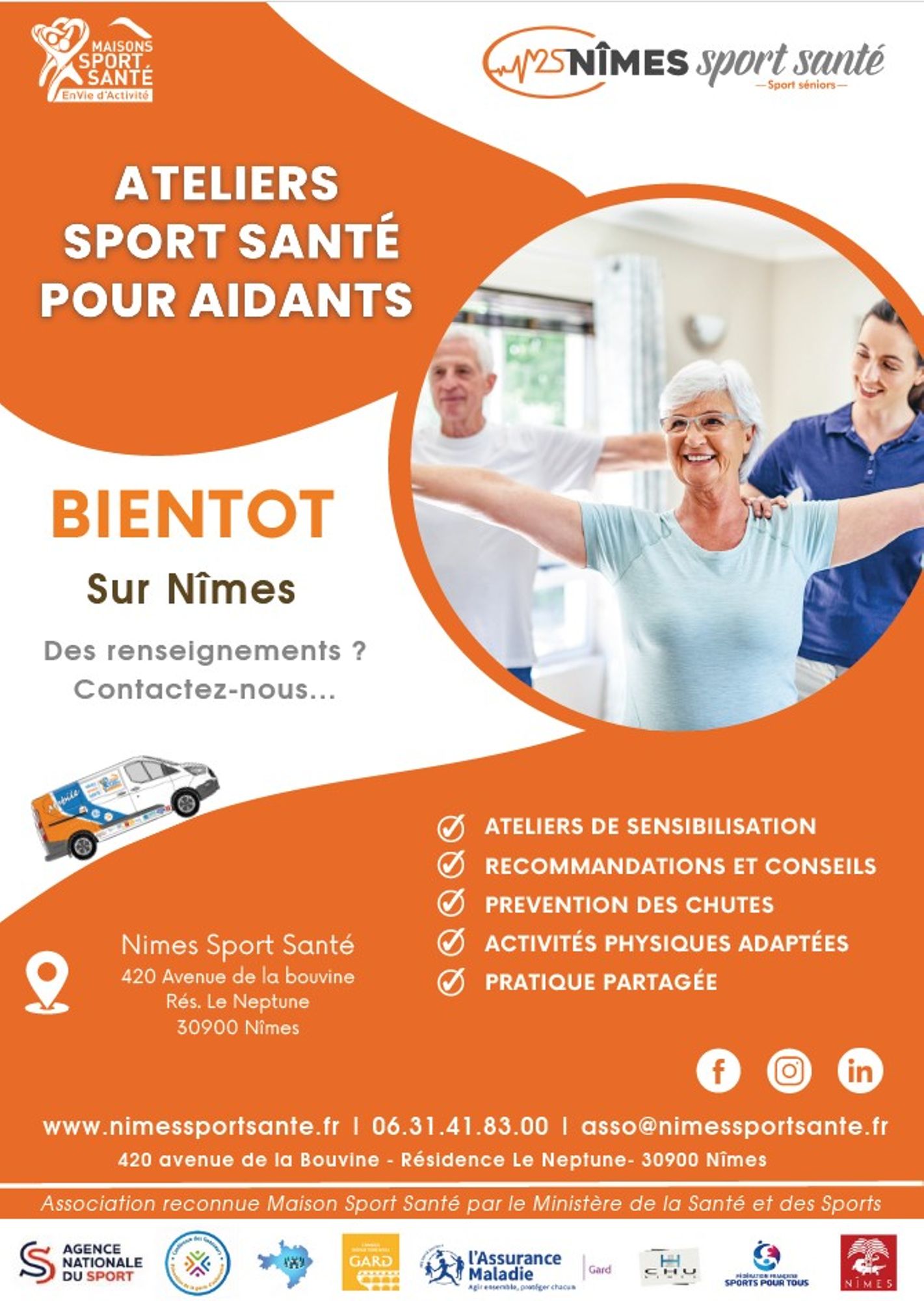Ateliers sport santé pour les aidants