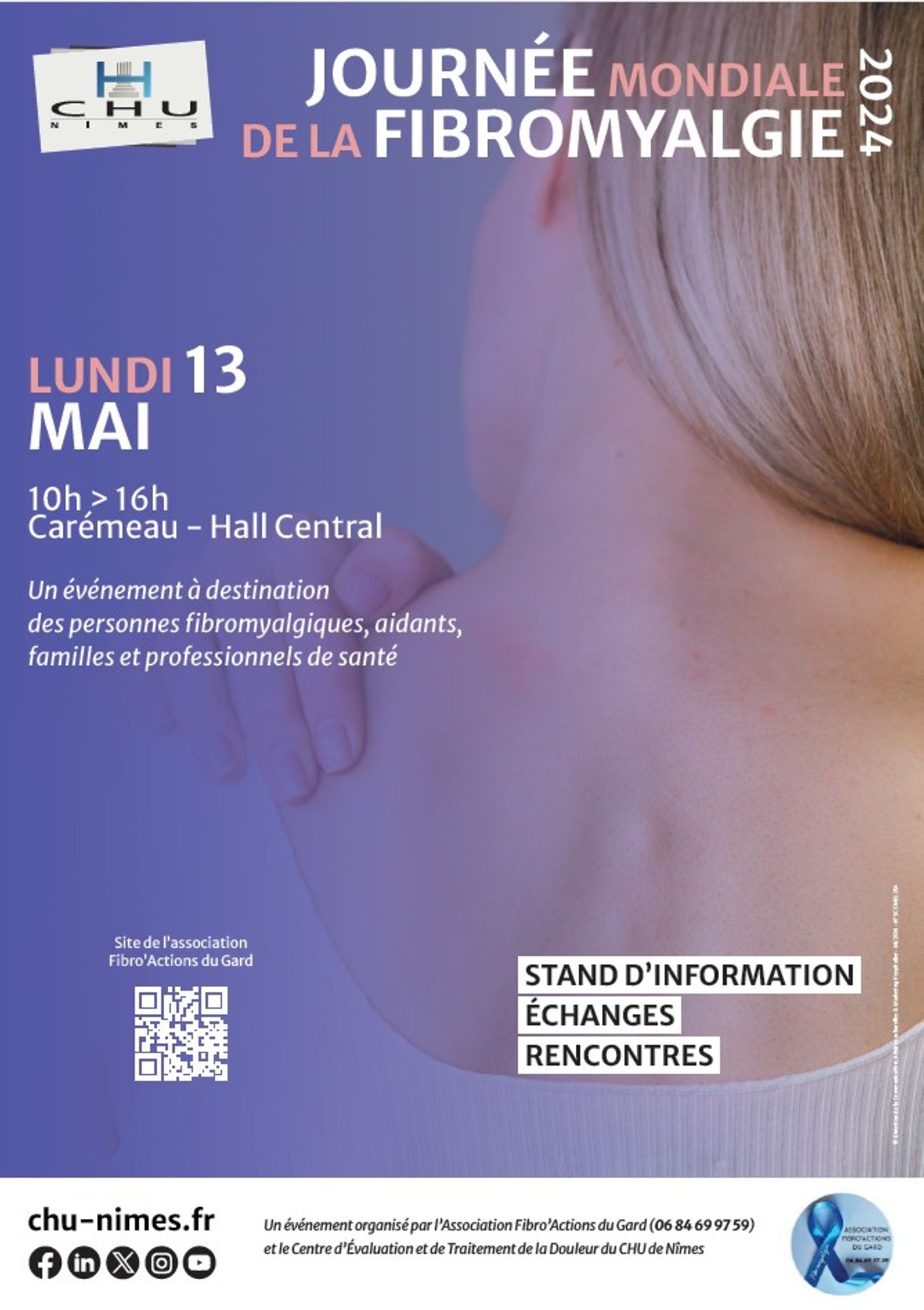 Journée Mondiale de la FIBROMYALGIE 2024