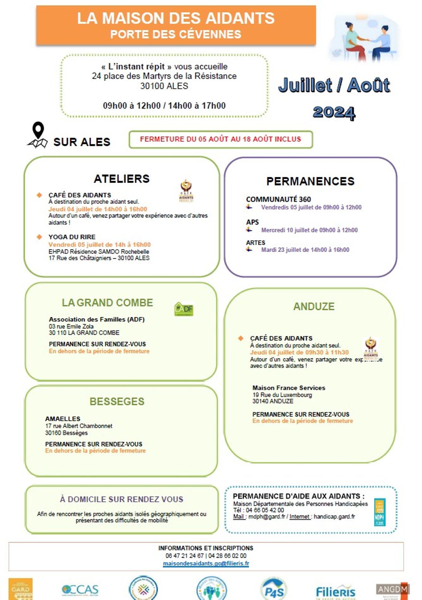 Programme de la Maison des aidants