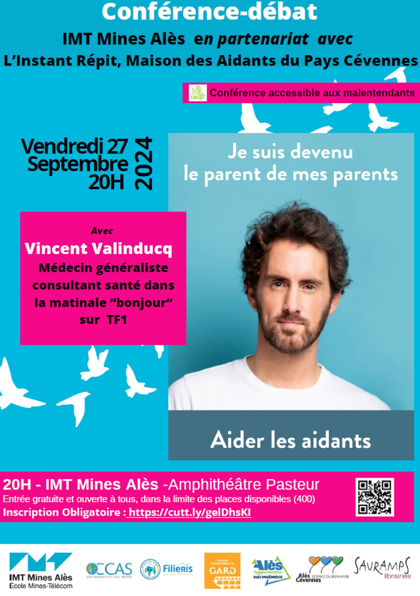 Conférence-débat : “Je suis devenu le parent de mes parents”