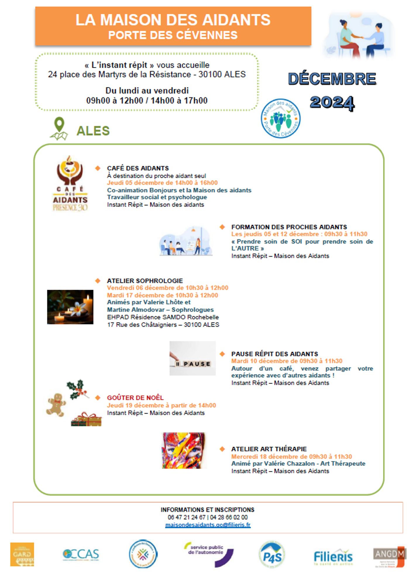 Programme de la Maison des aidants