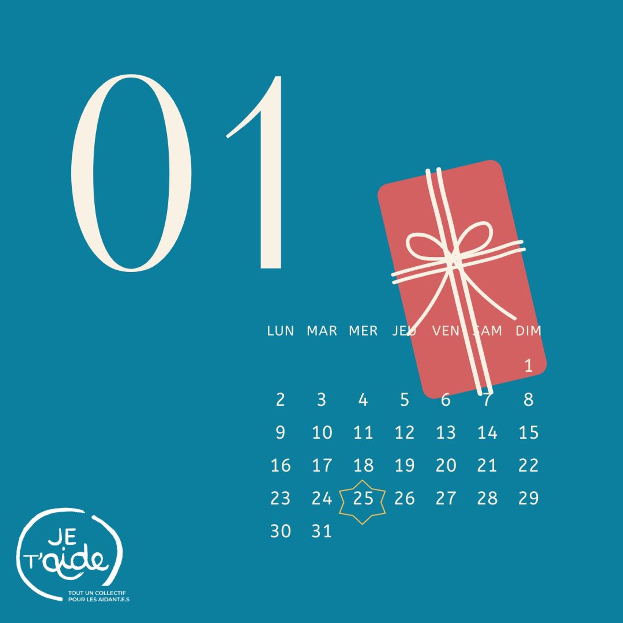 Calendrier de l'avent des aidant.es