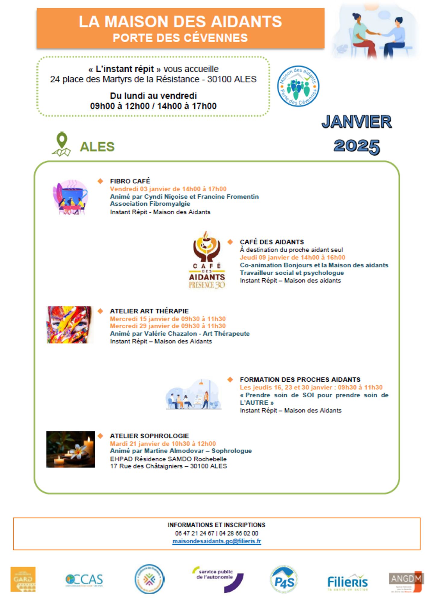 Programme de la Maison des aidants