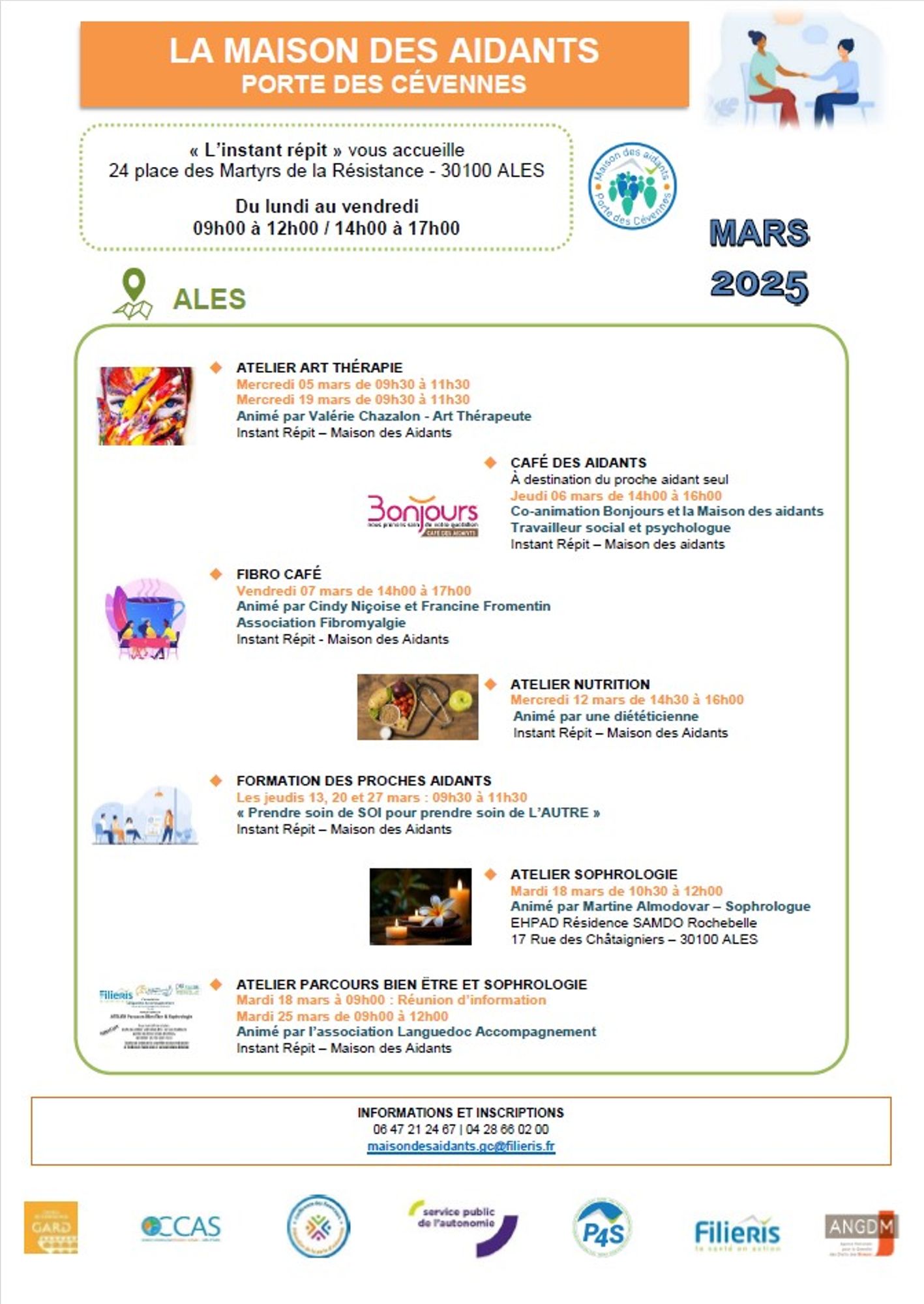 Programme de la Maison des aidants
