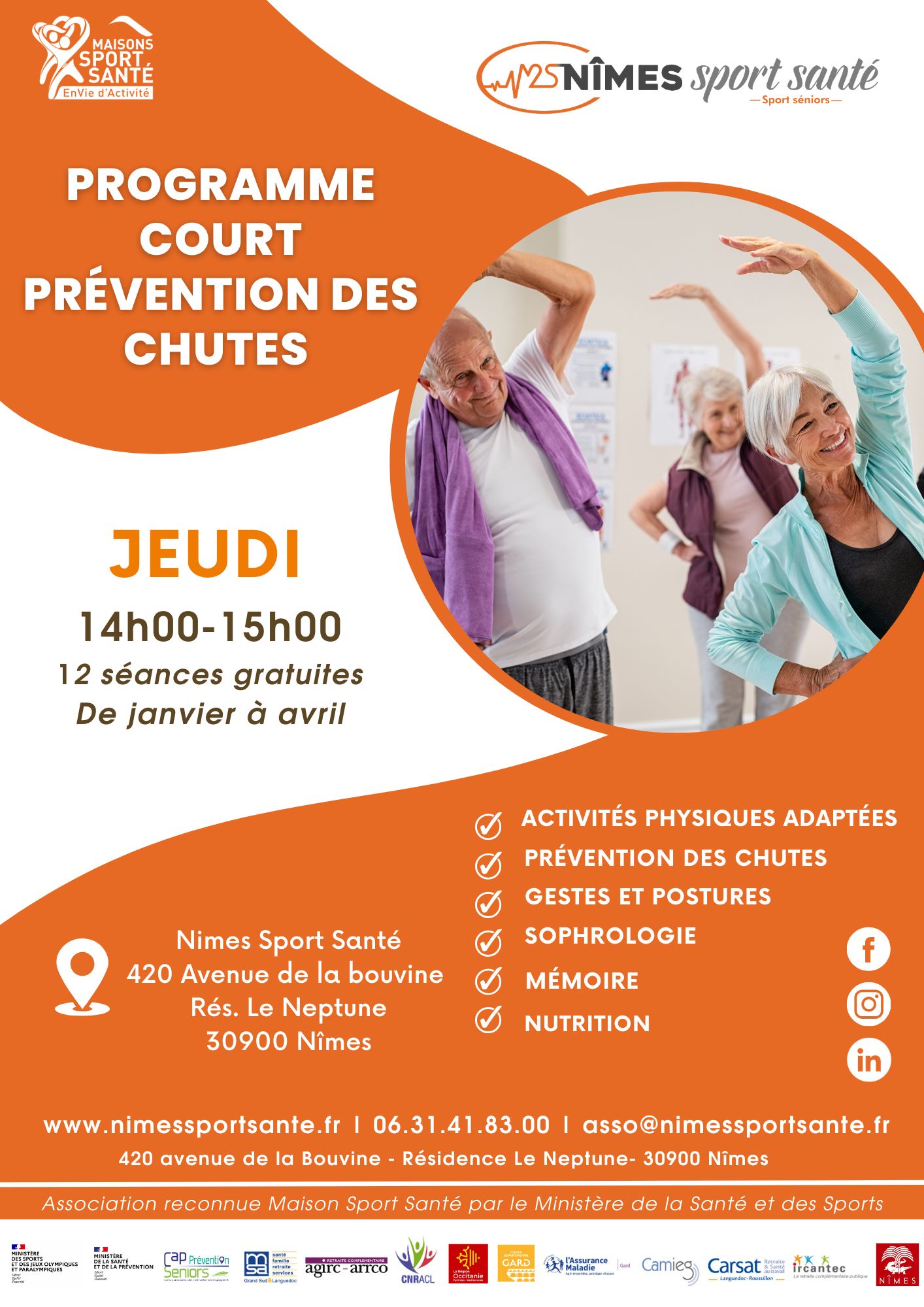 Programme court prévention des chutes