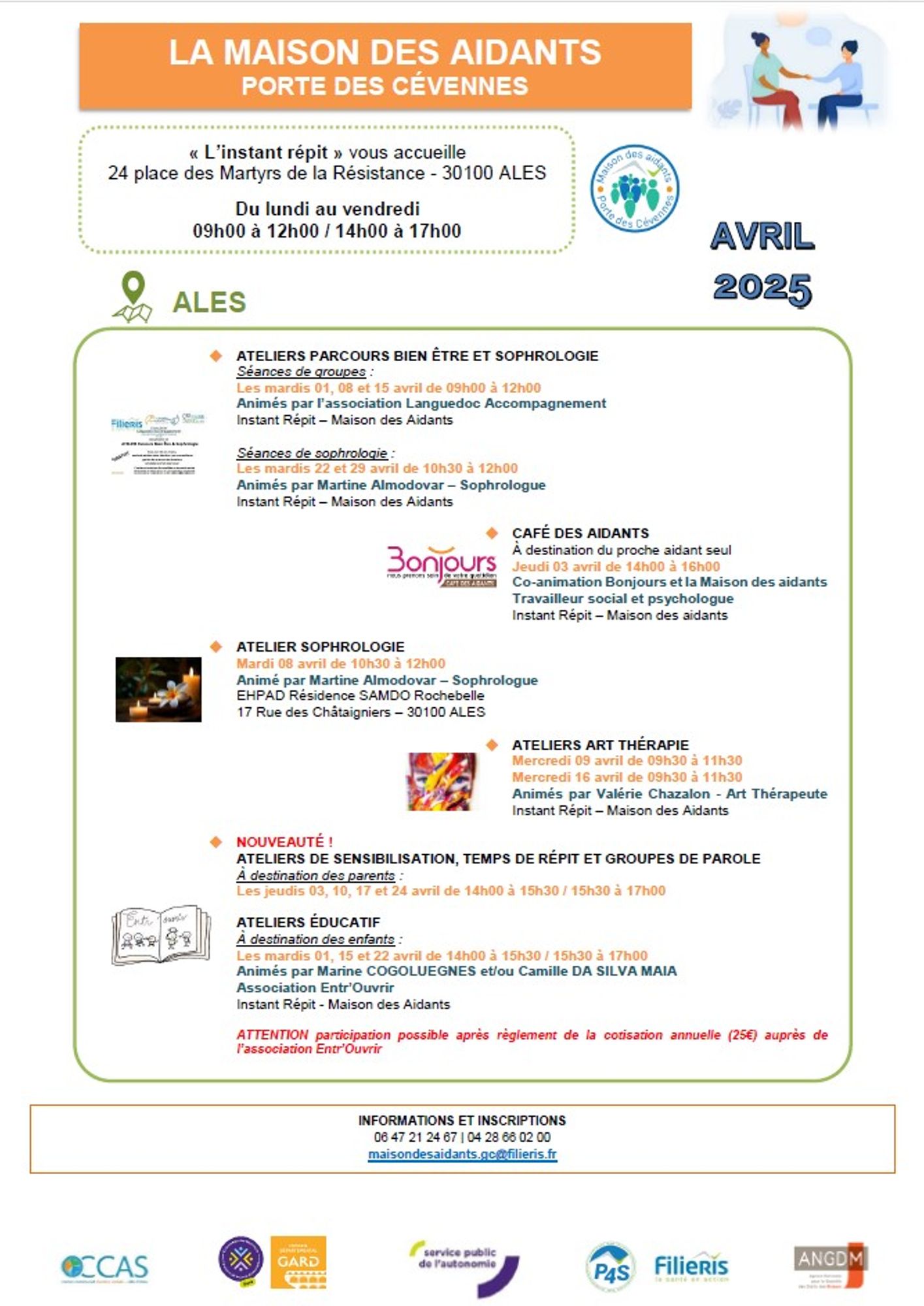 Programme de la Maison des aidants