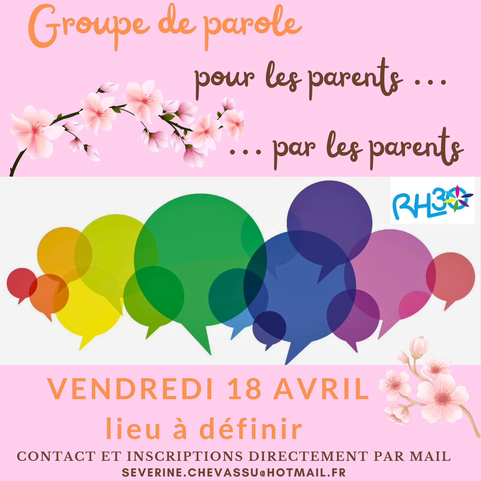 Groupe de parole pour les parents... par les parents - Le réseau handi'Lib30