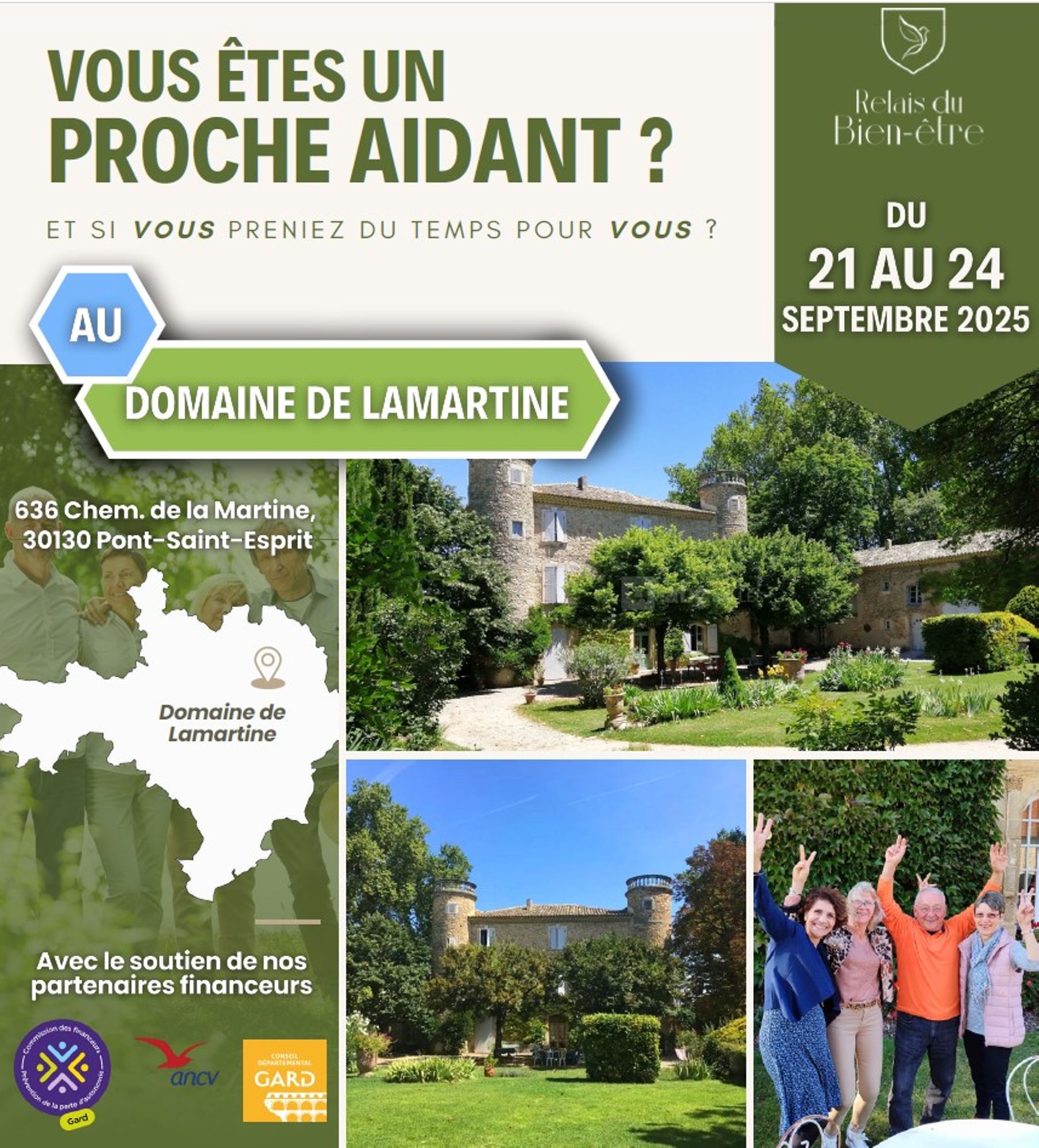 Séjour au "Domaine de Lamartine"