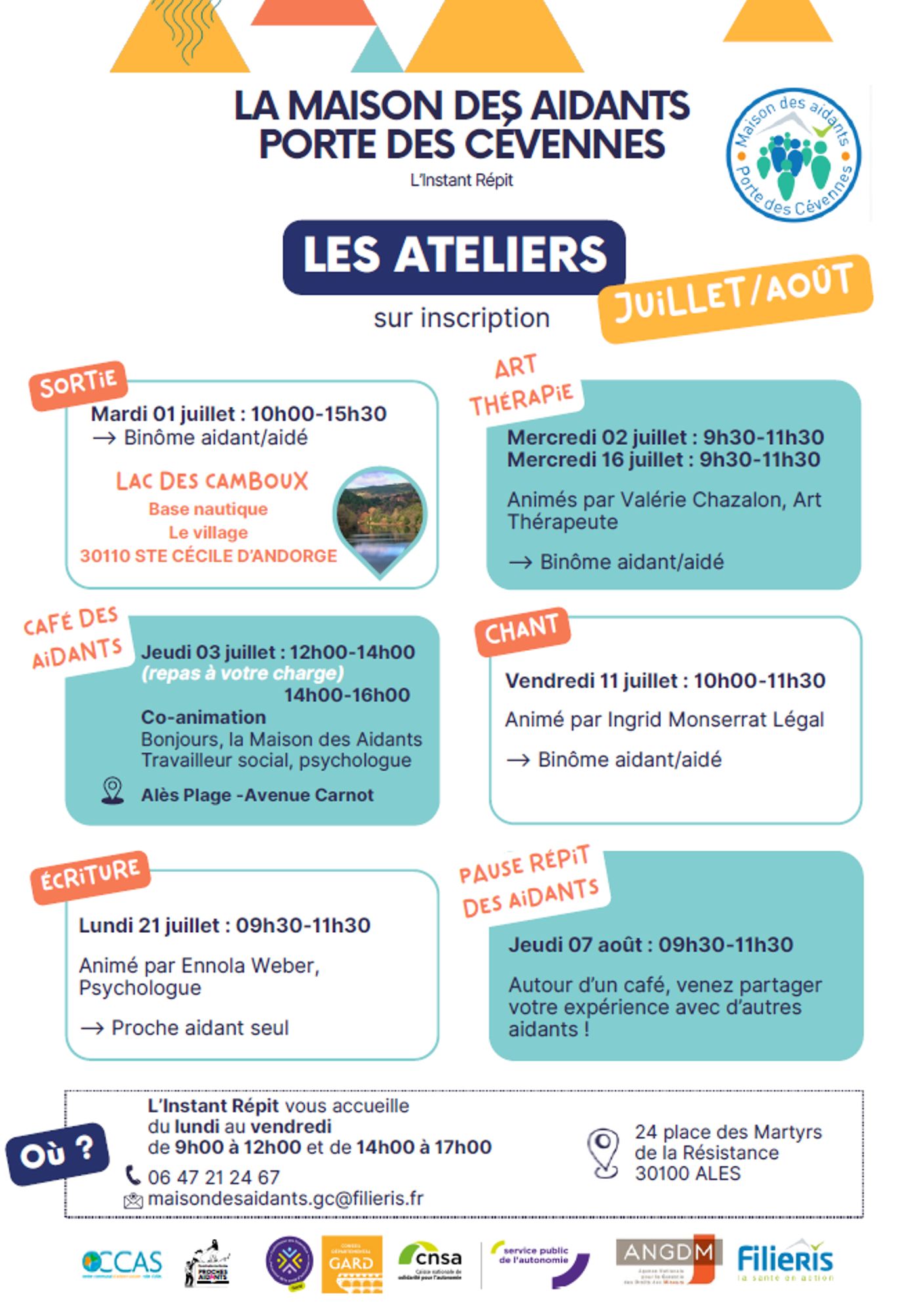 Programme de la Maison des aidants