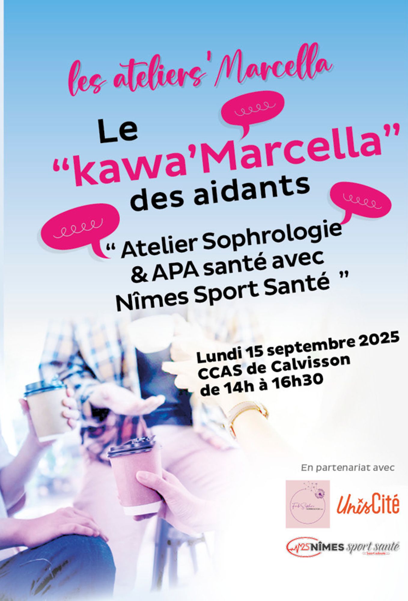Atelier sophrologie & APA santé avec Nîmes Sport Santé