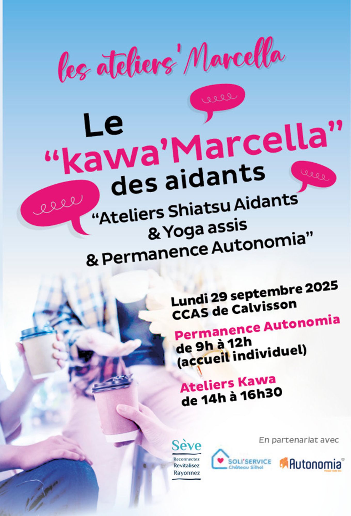 Atelier Shiatsu Aidants & Yoga assis & Permanence autonomia