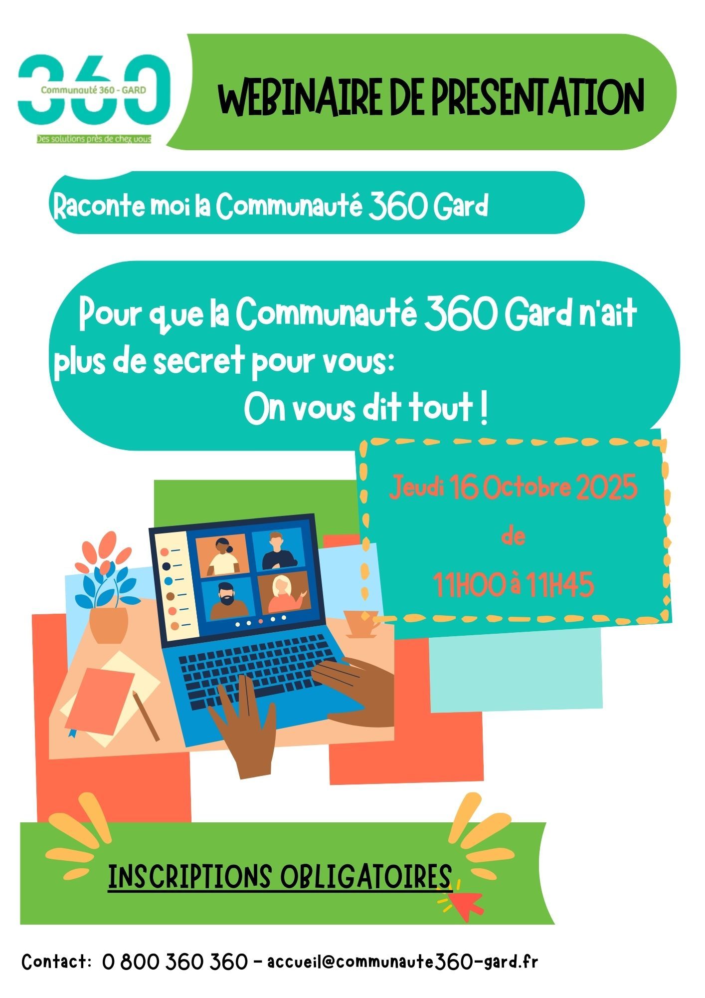Webinaire de présentation Communauté 360