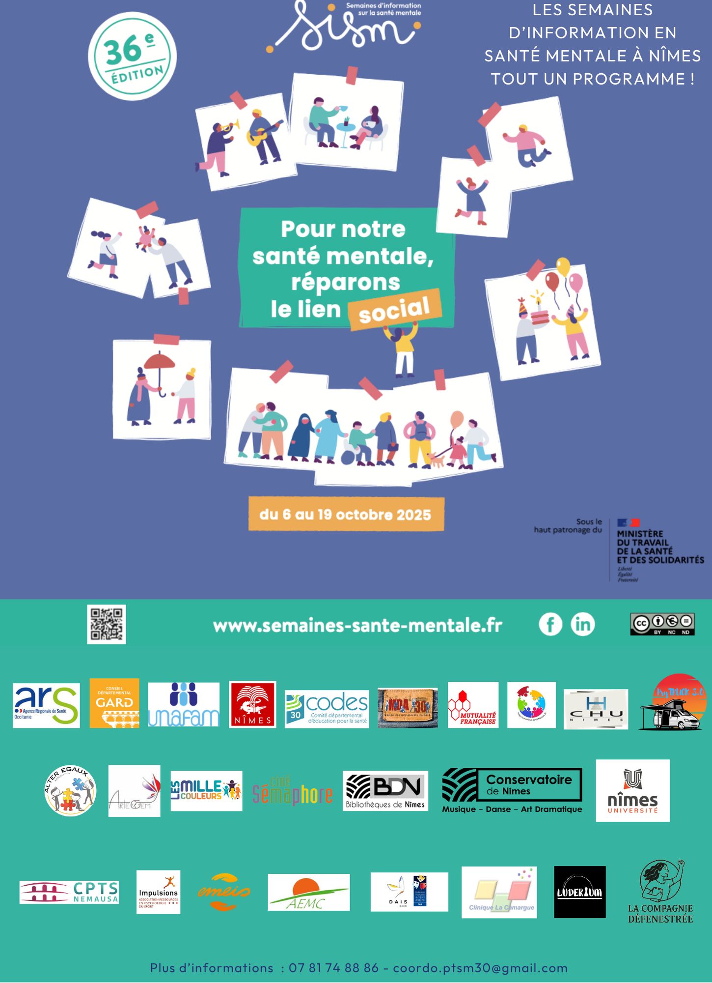 Les Semaines d'Information sur la Santé Mentale (SISM) 2025