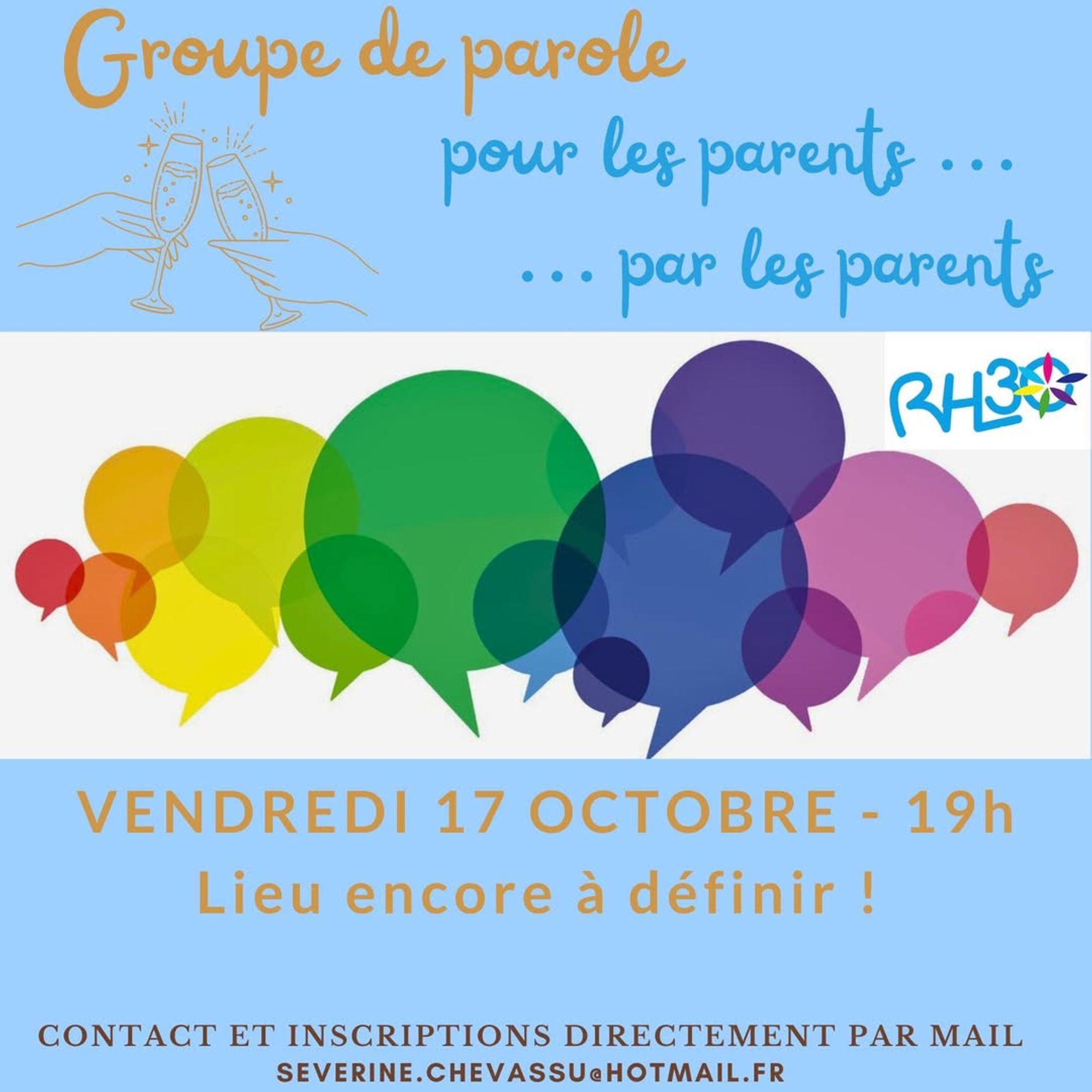 Groupe de parole pour les parents... par les parents - Le réseau handi'Lib30