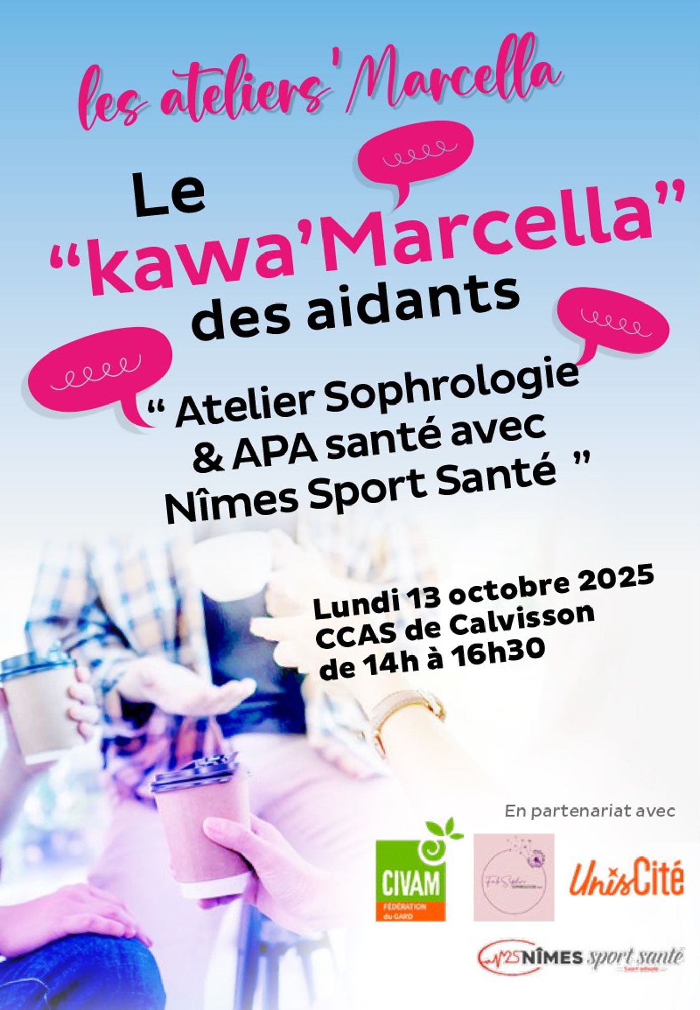 Atelier sophrologie & APA santé avec Nîmes Sport Santé