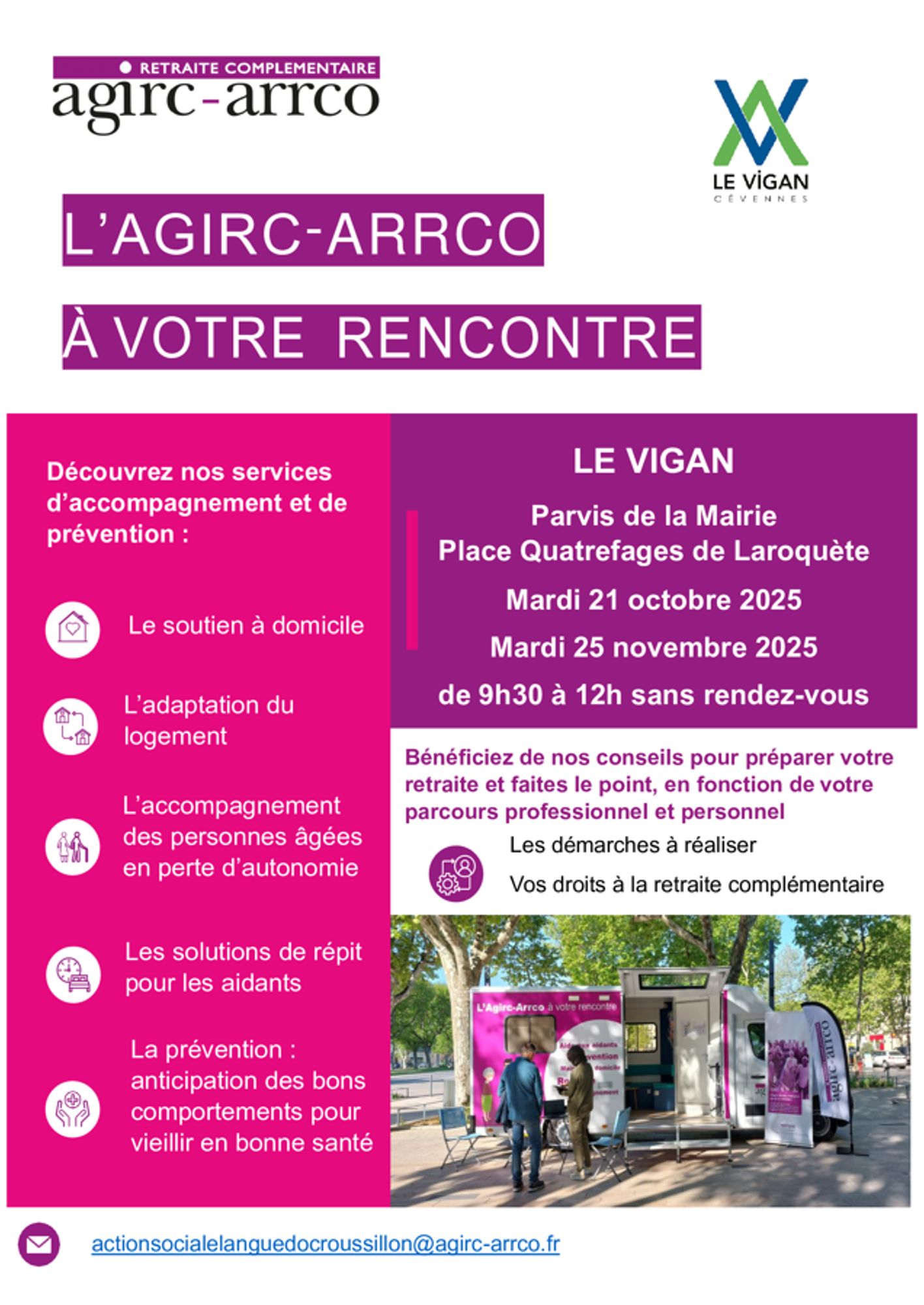 Le Bus AGIRC-ARRCO 