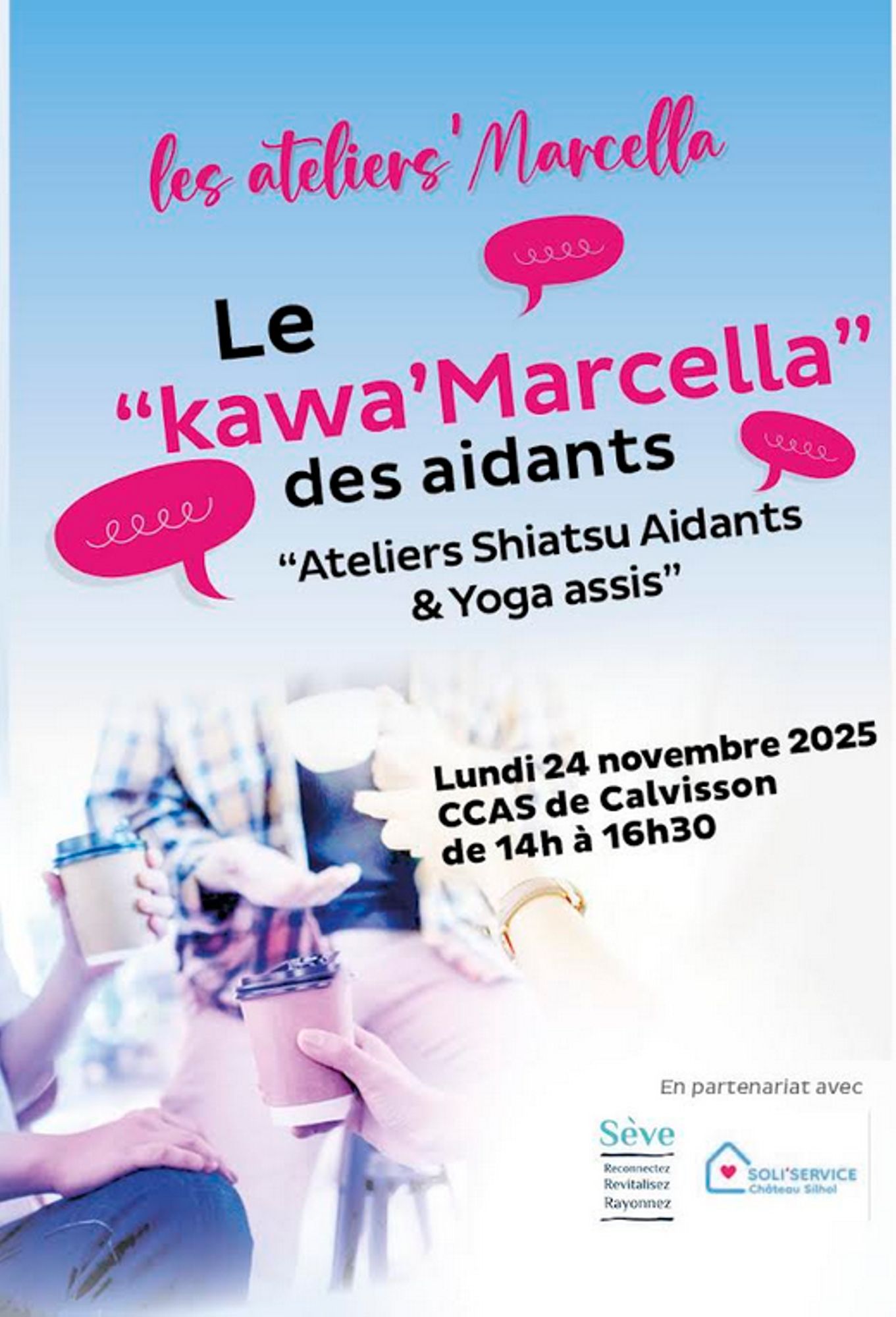 Ateliers Shiatsu Aidants et Yoga assis