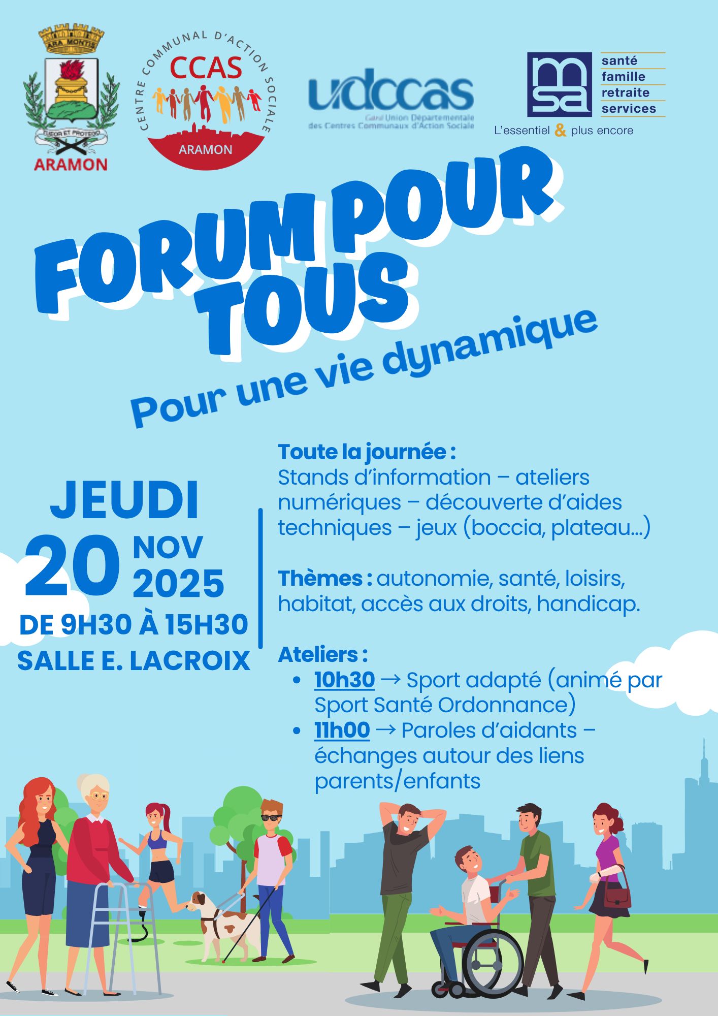 Forum pour tous - Pour une vie dynamique