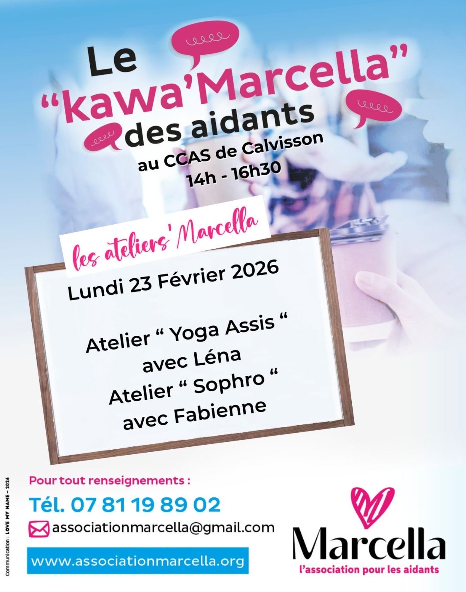 Ateliers Yoga assis et Sophrologie