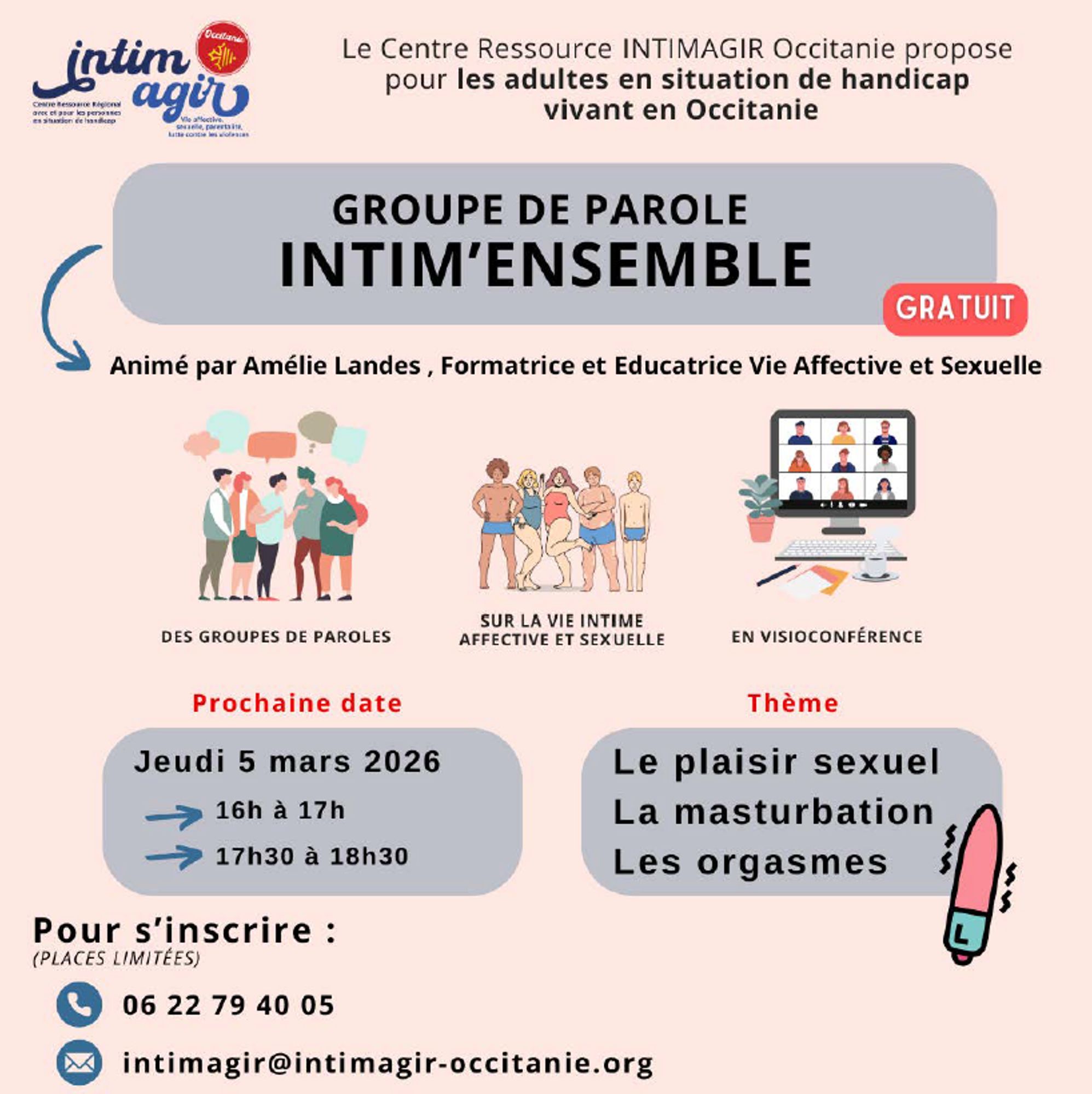 Groupe de parole INTIM'ENSEMBLE