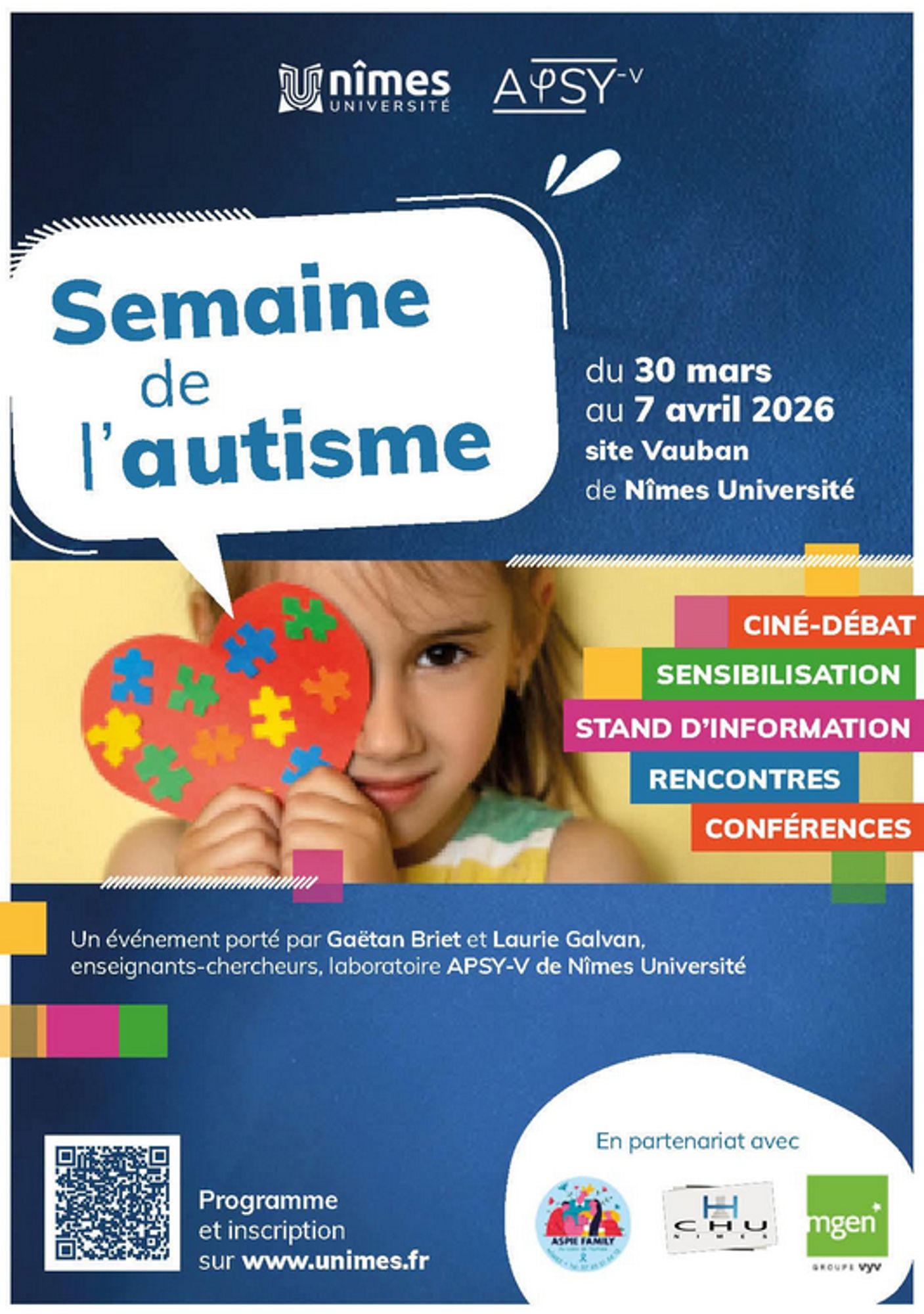 Semaine de l'autisme 