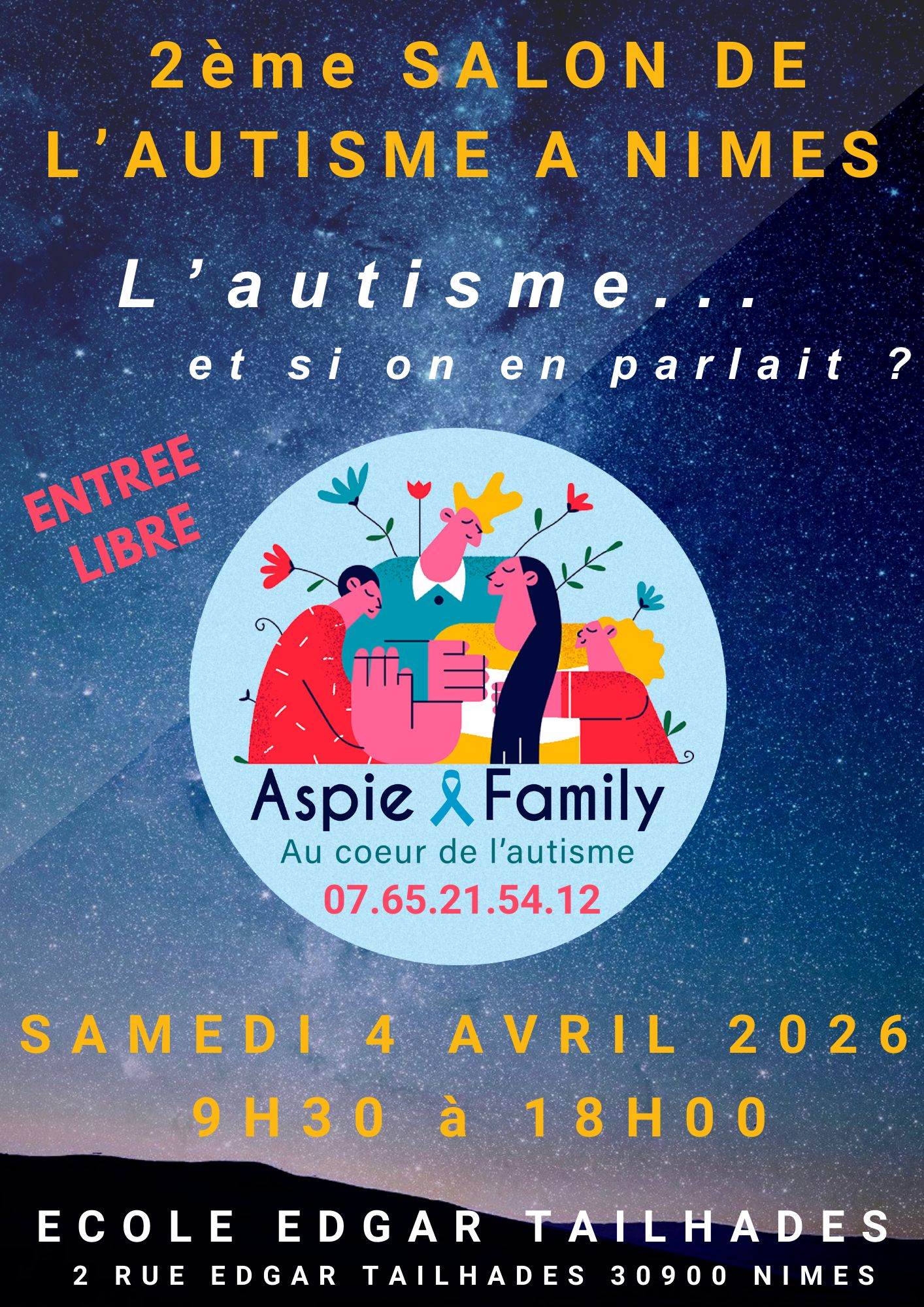 Salon de l'autisme à Nîmes