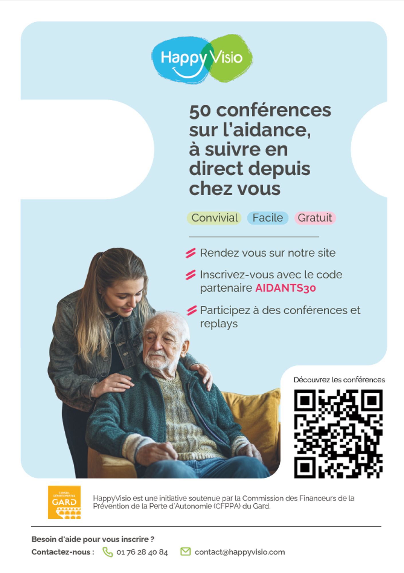 Programme Aidants et ateliers HappyVisio