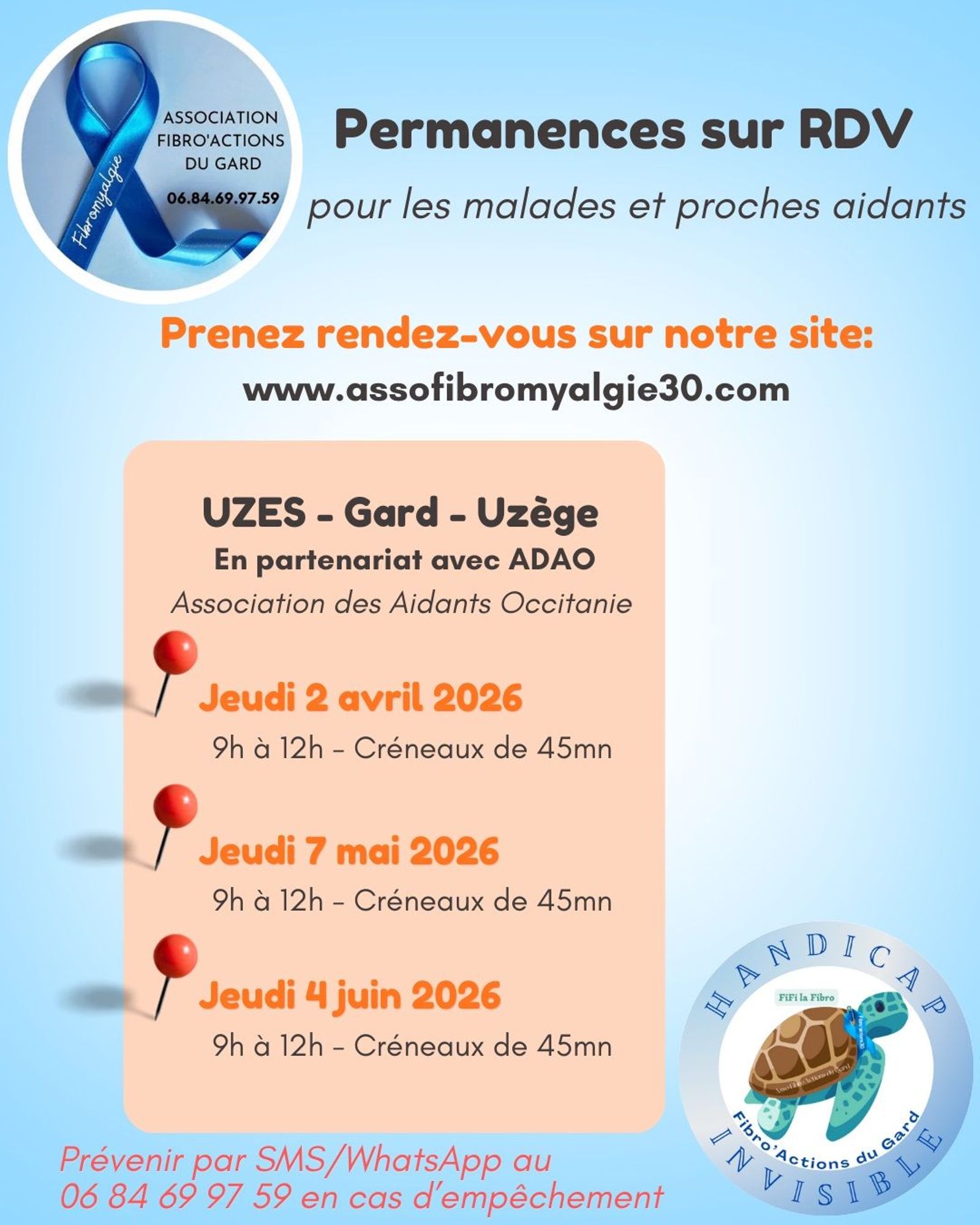 Association Fibro'actions / Permanences sur RDV