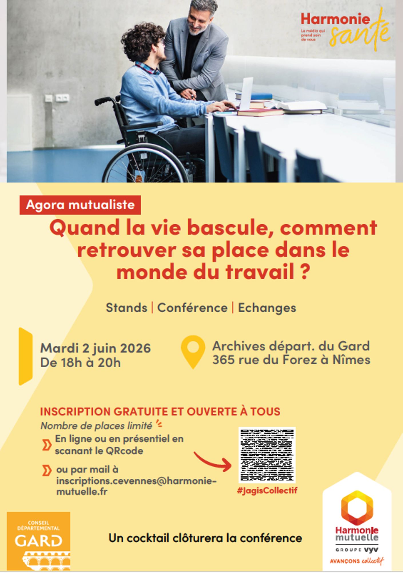 Conférence débat Handicap et travail