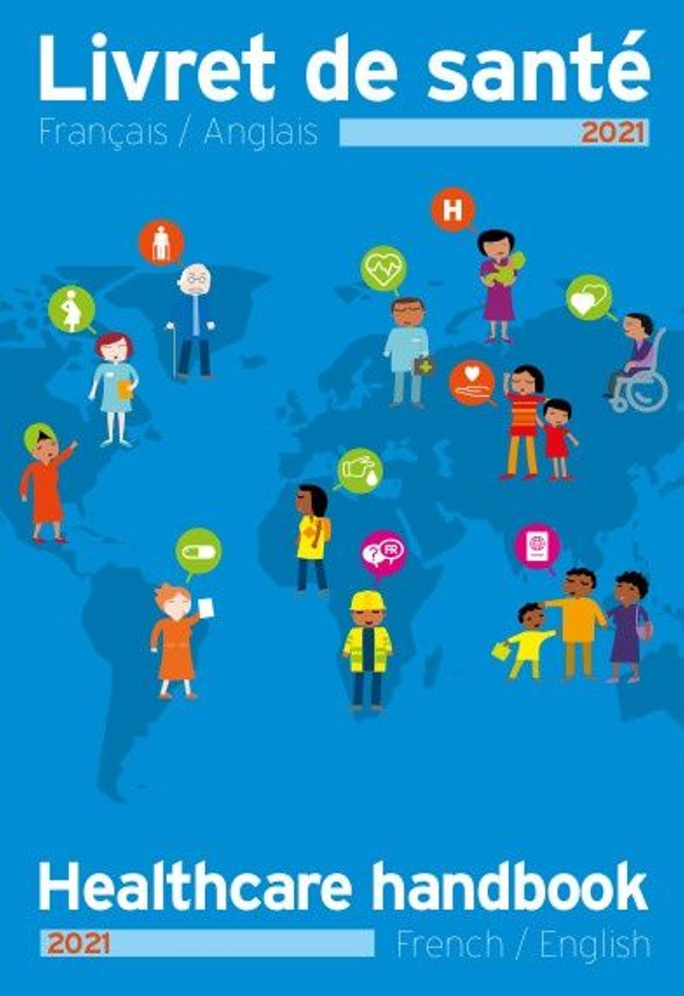 Livret de santé bilingue - Français / Anglais