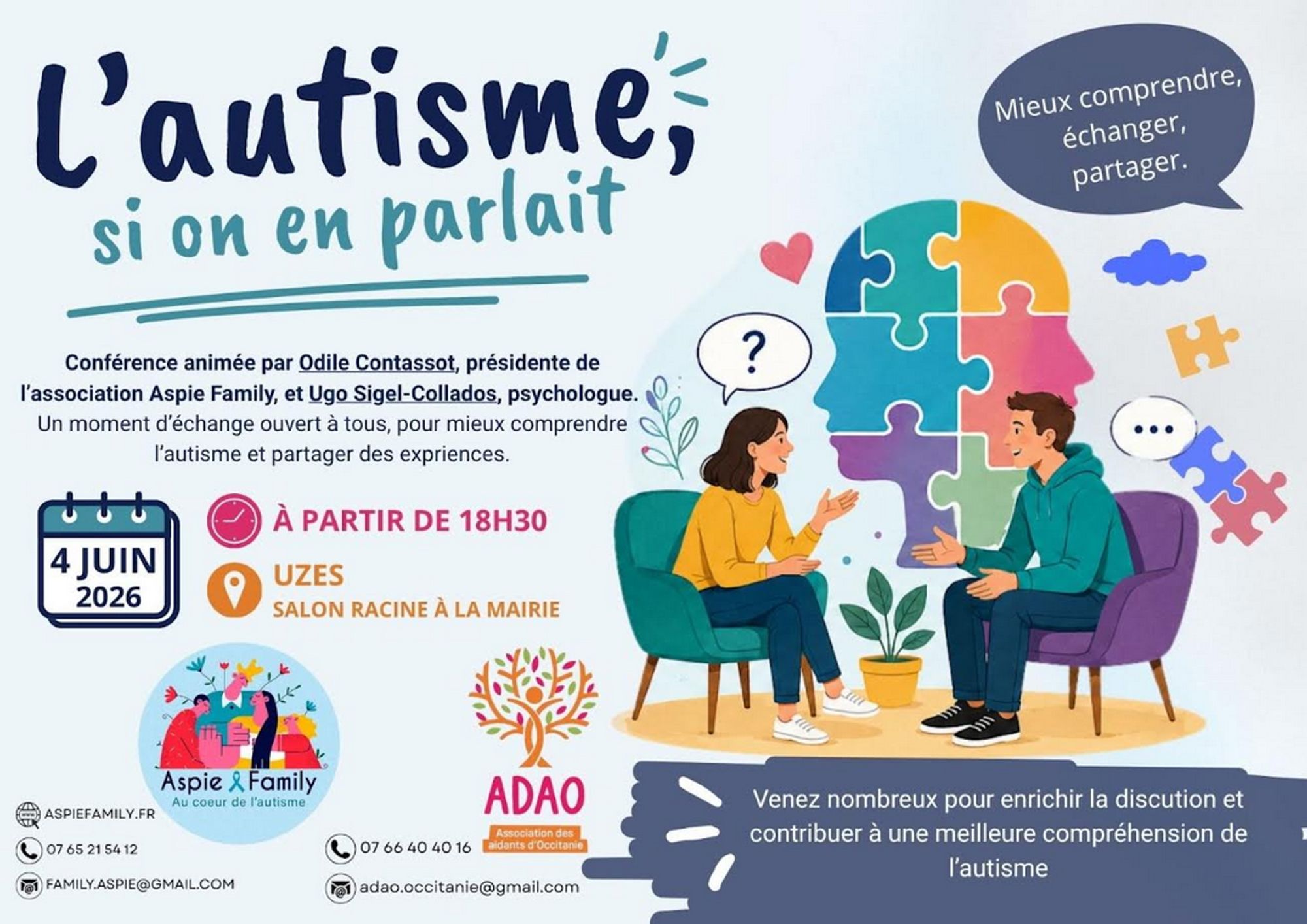 L'autisme, si on en parlait
