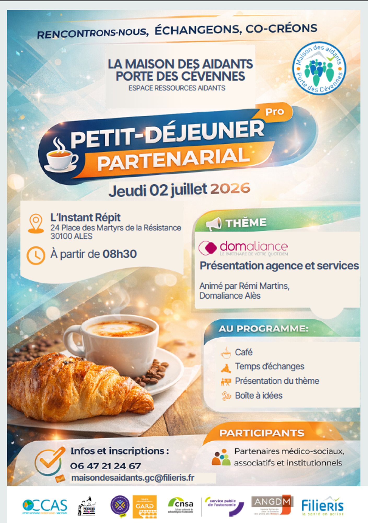 Petit déjeuner Partenarial