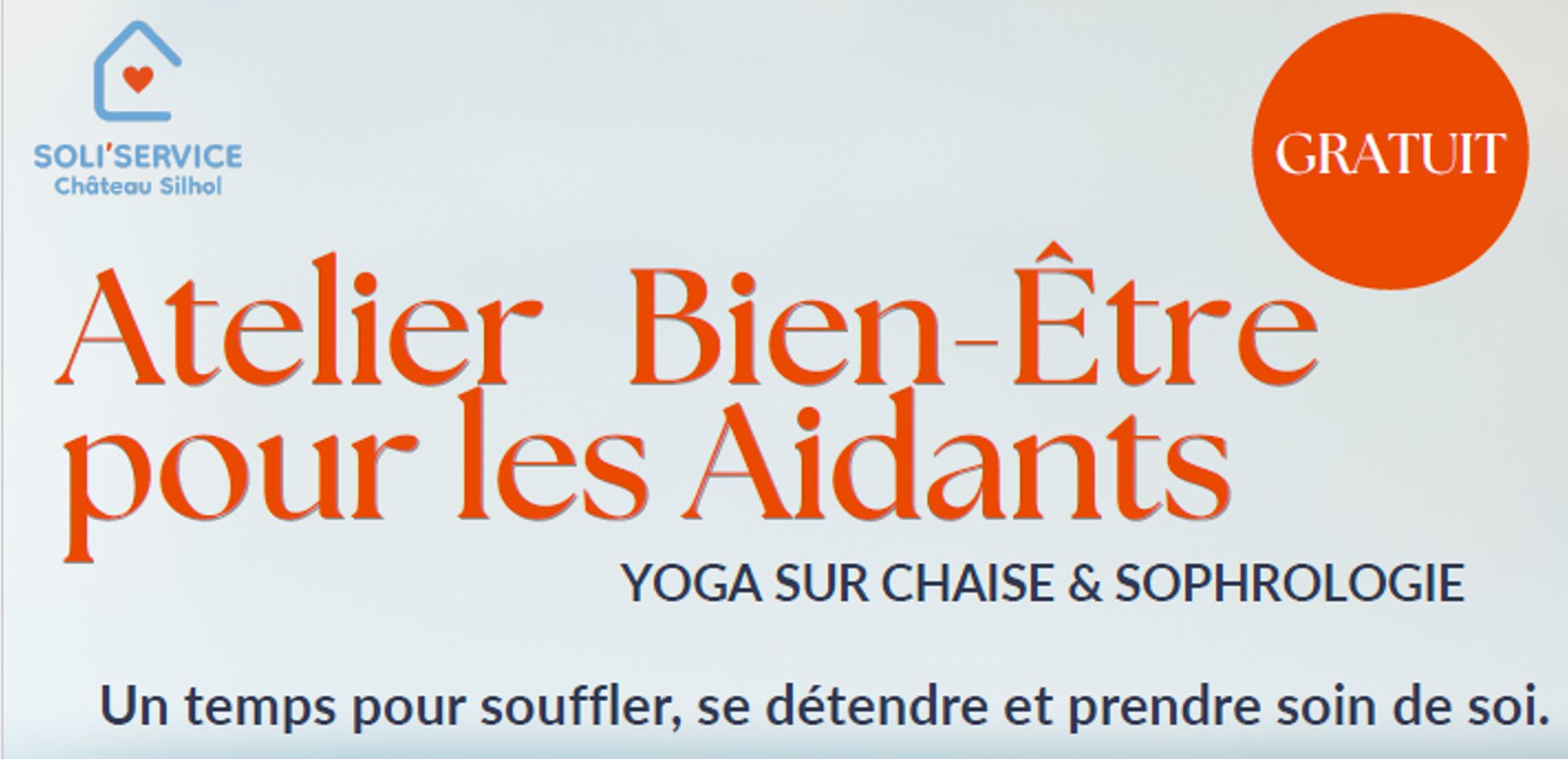 ATELIERS de Yoga sur chaise et Sophrologie