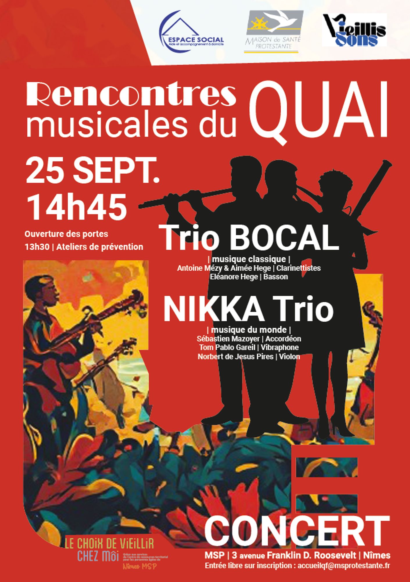 Concert "Les rencontres musicales du Quai"