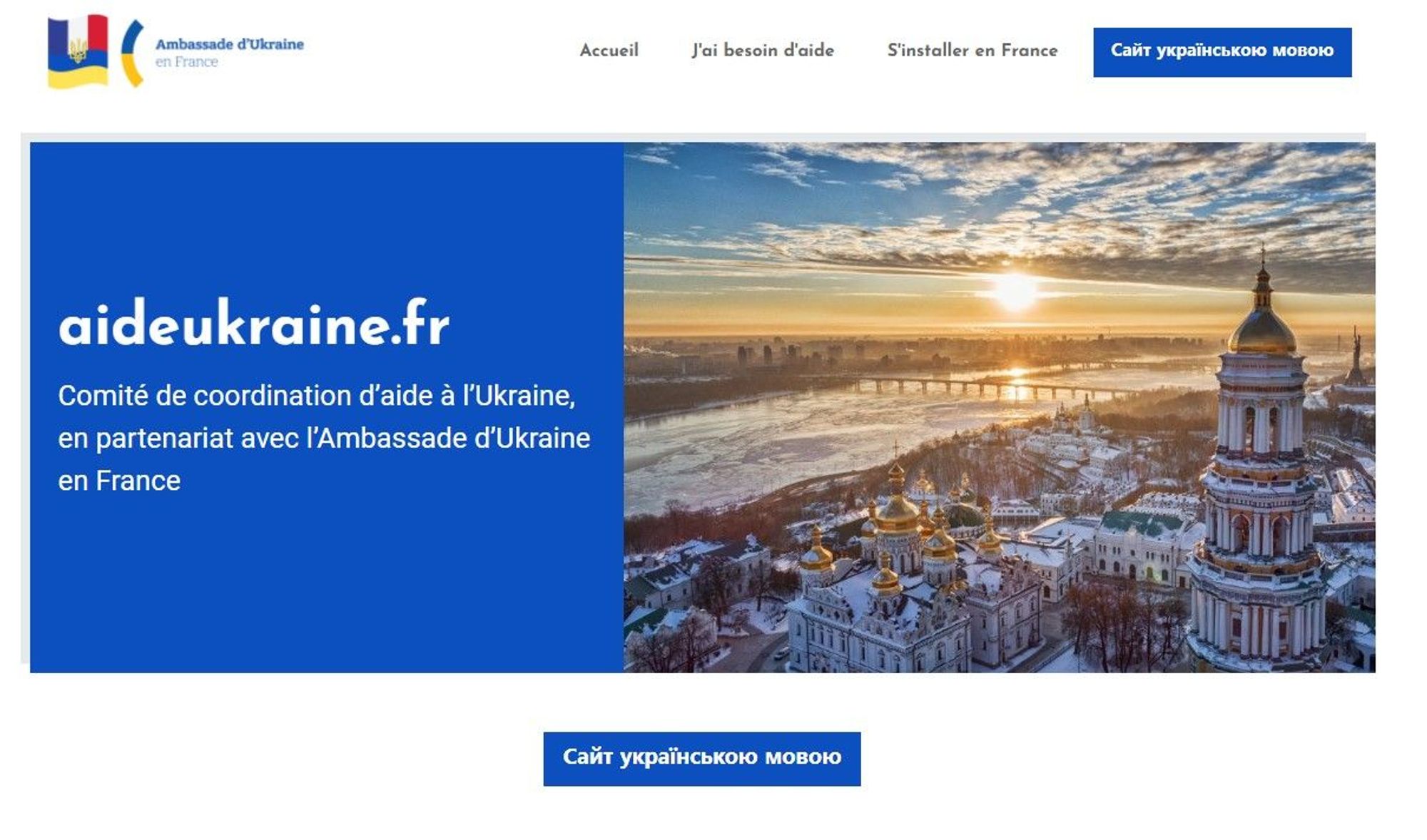 Plateforme Aide Ukraine