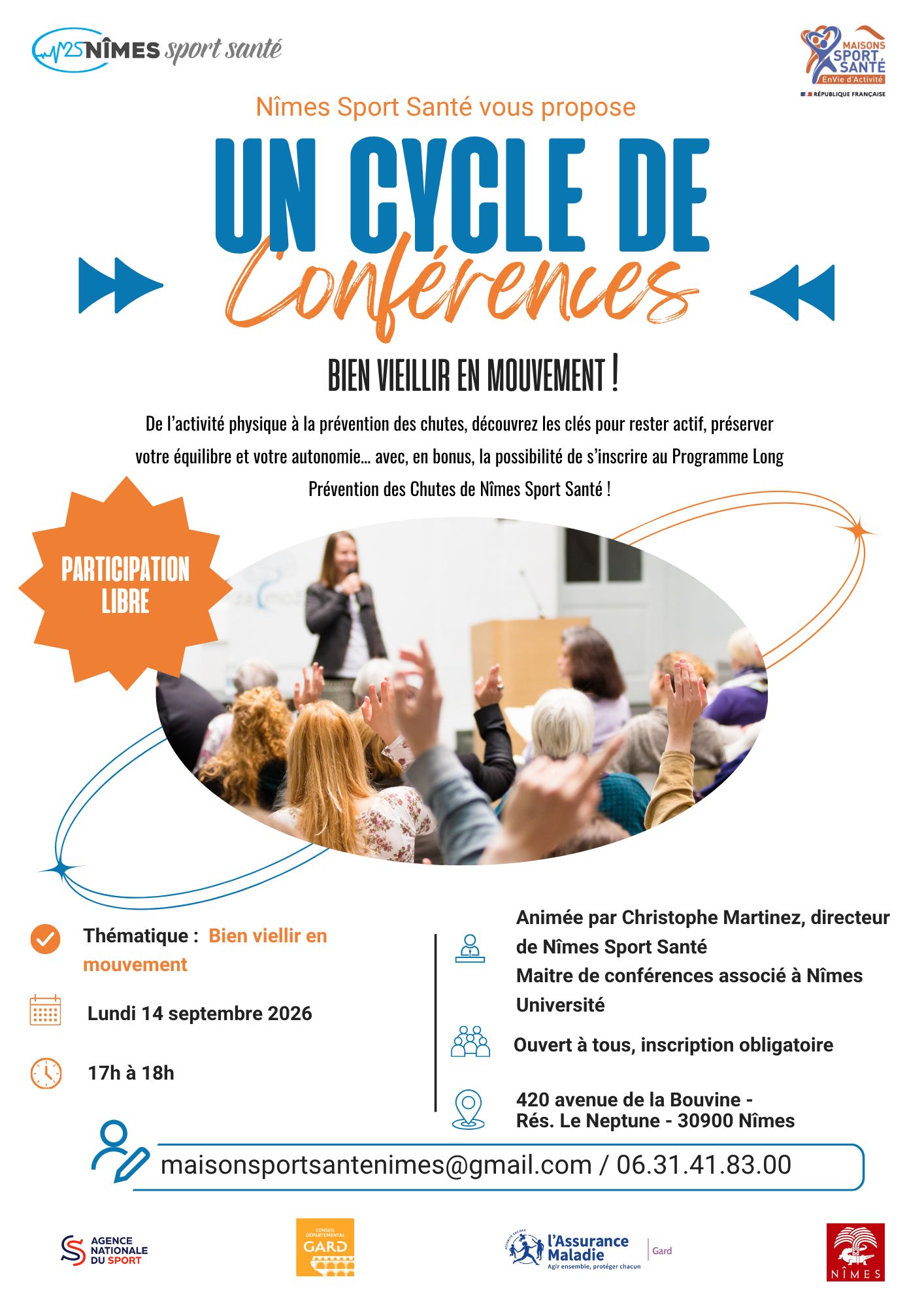 Conférence "Bien vieillir en mouvement"