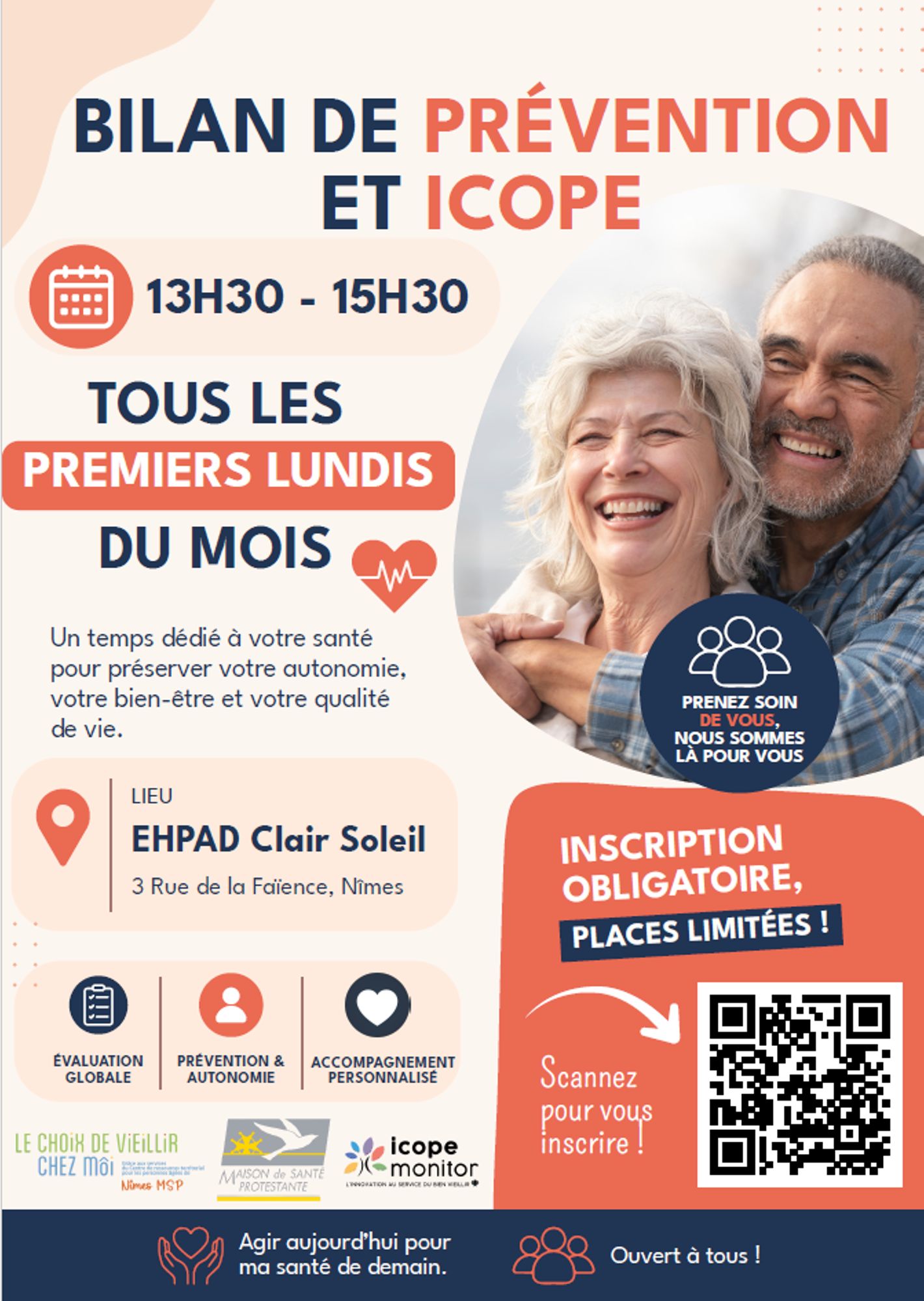 Bilan de prévention et Icope