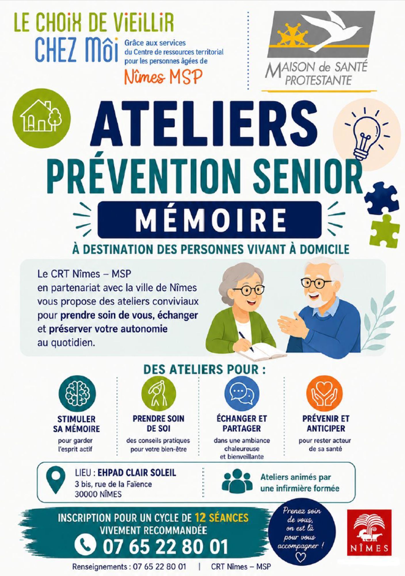 Ateliers prévention sénior "Mémoire"