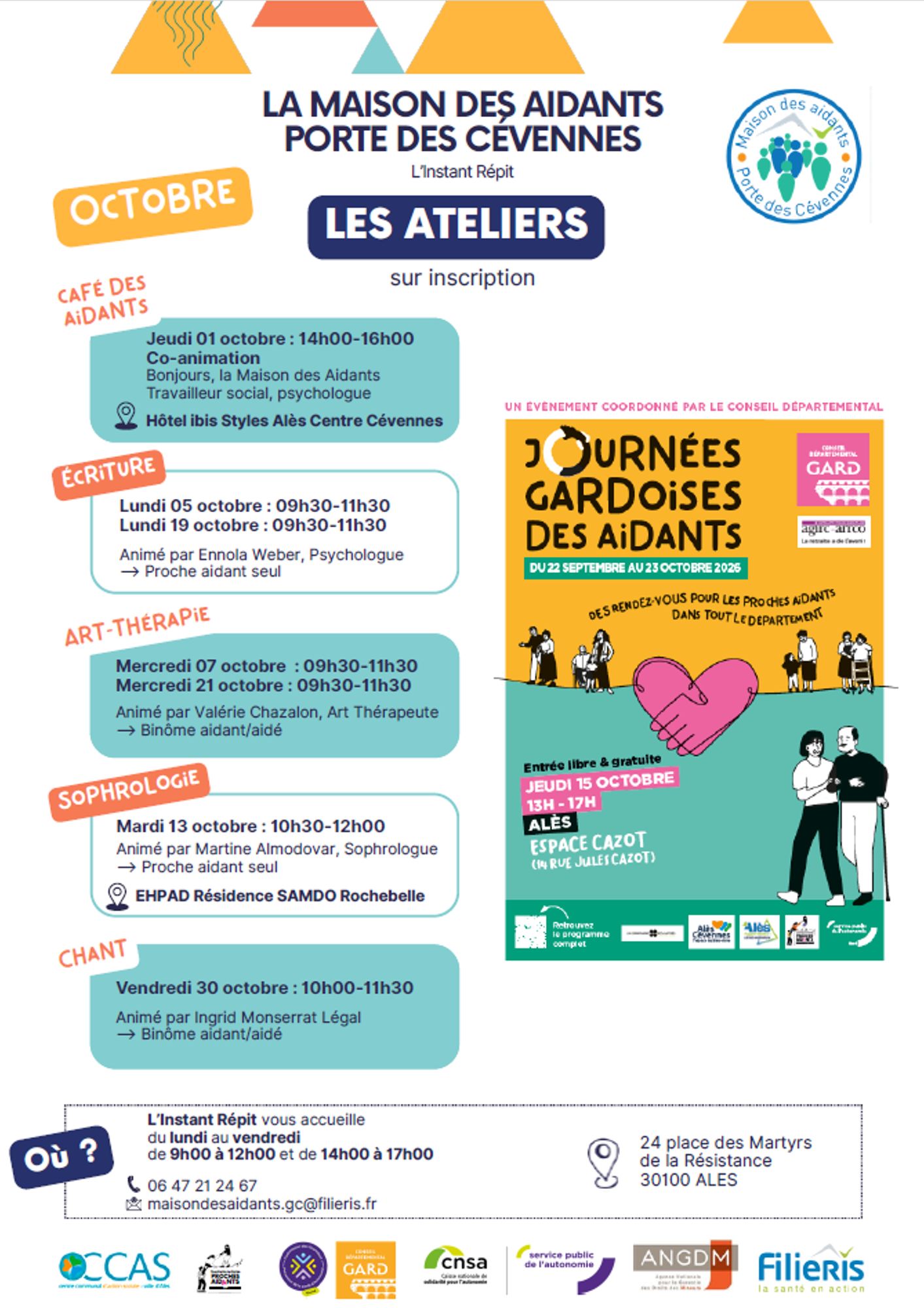 Programme de la Maison des aidants