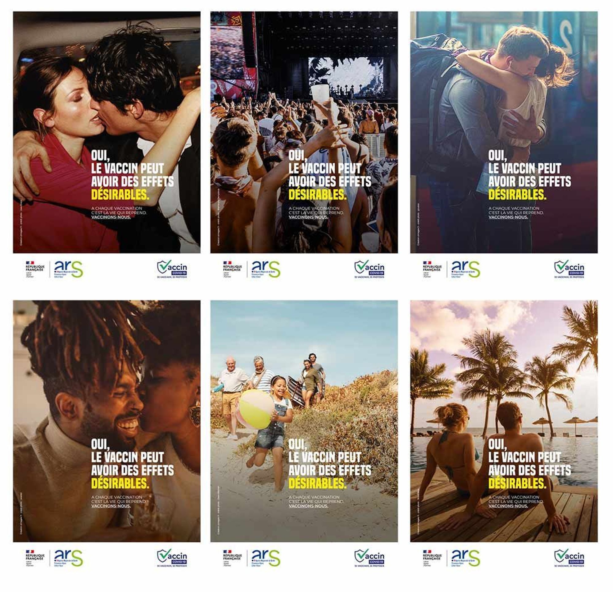 Affiches Campagne Vaccination Covid-19 - ARS PACA