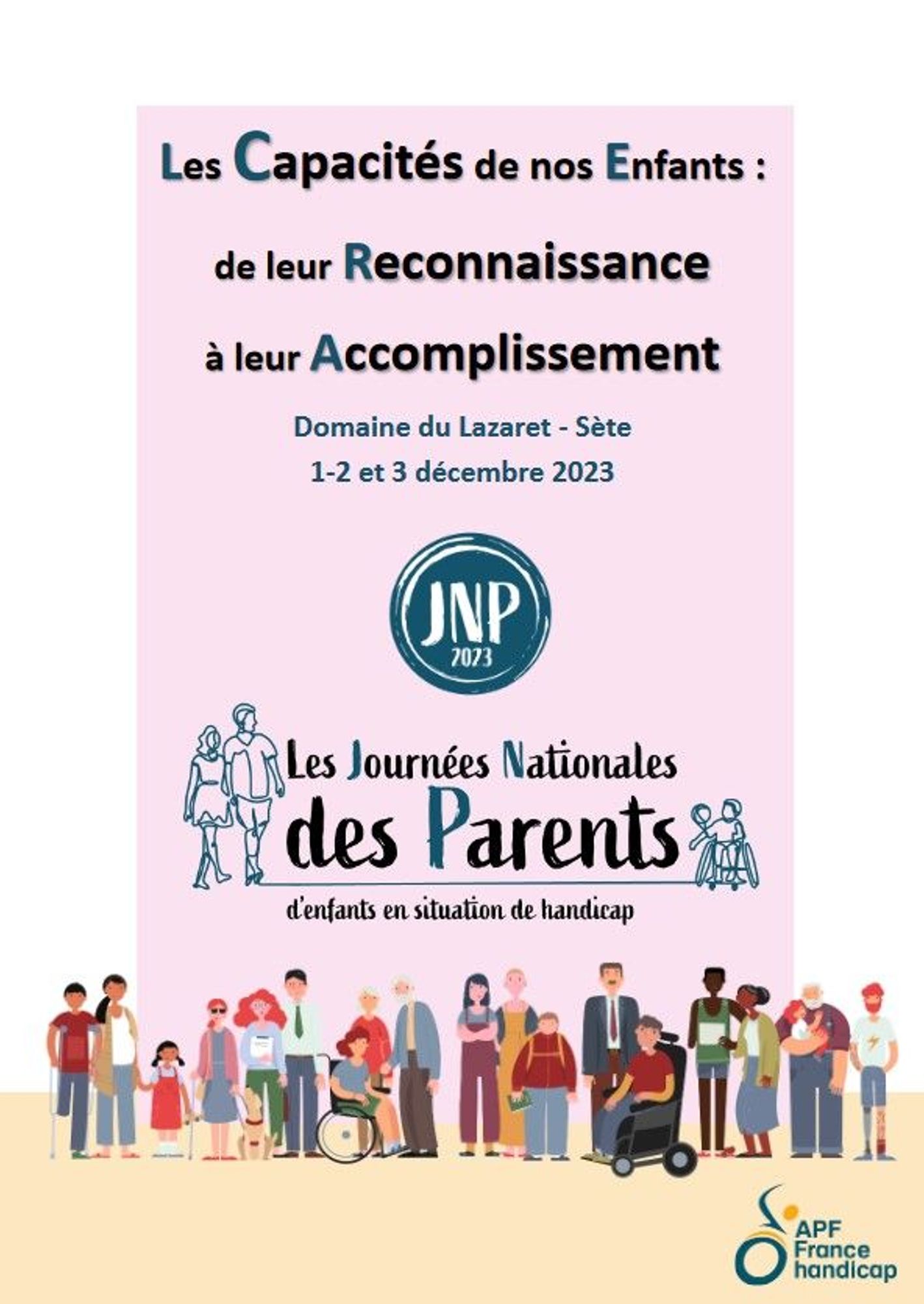 Journées Nationales des Parents d'enfants en situation de handicap