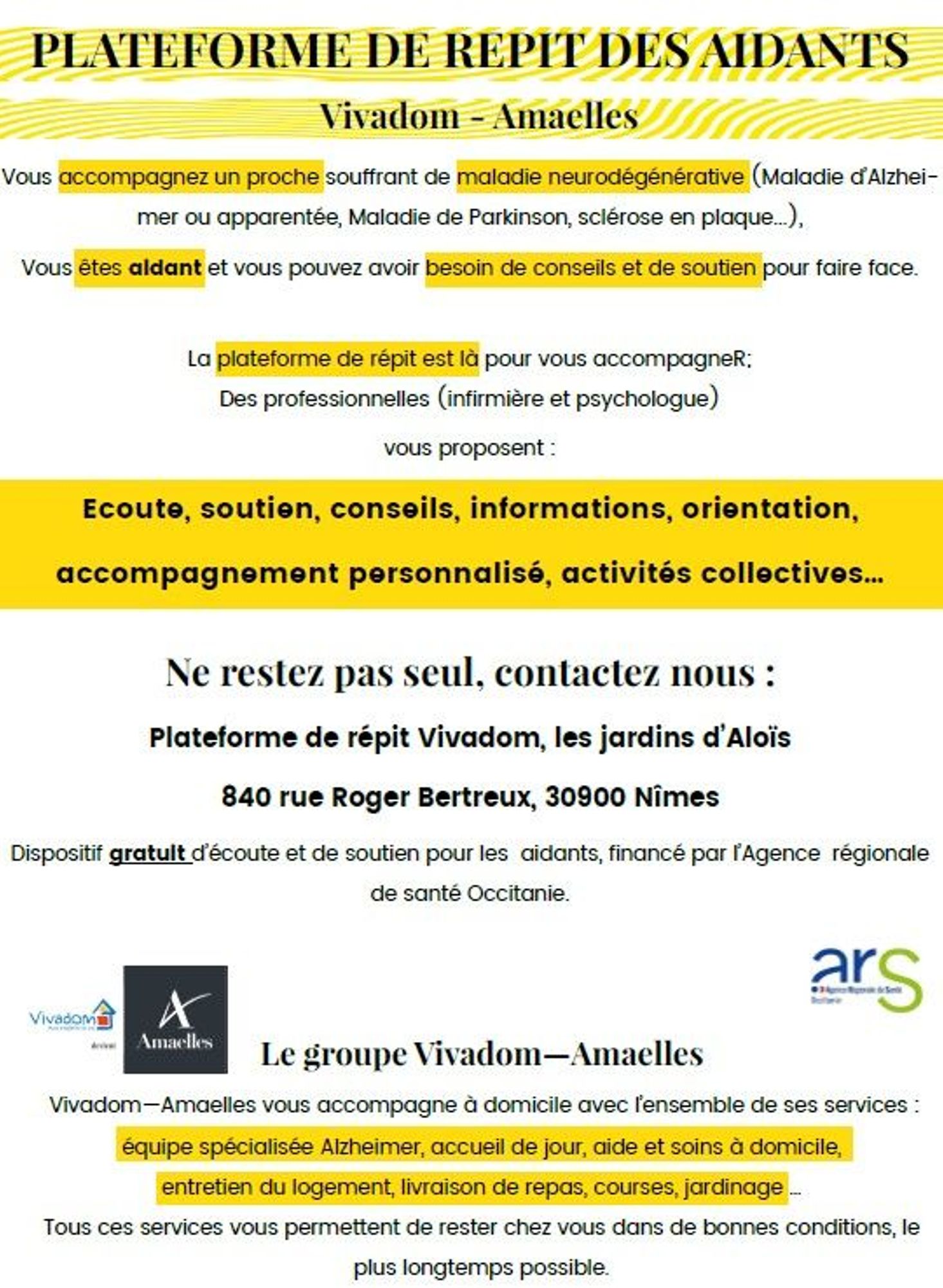 Plateforme de répit 