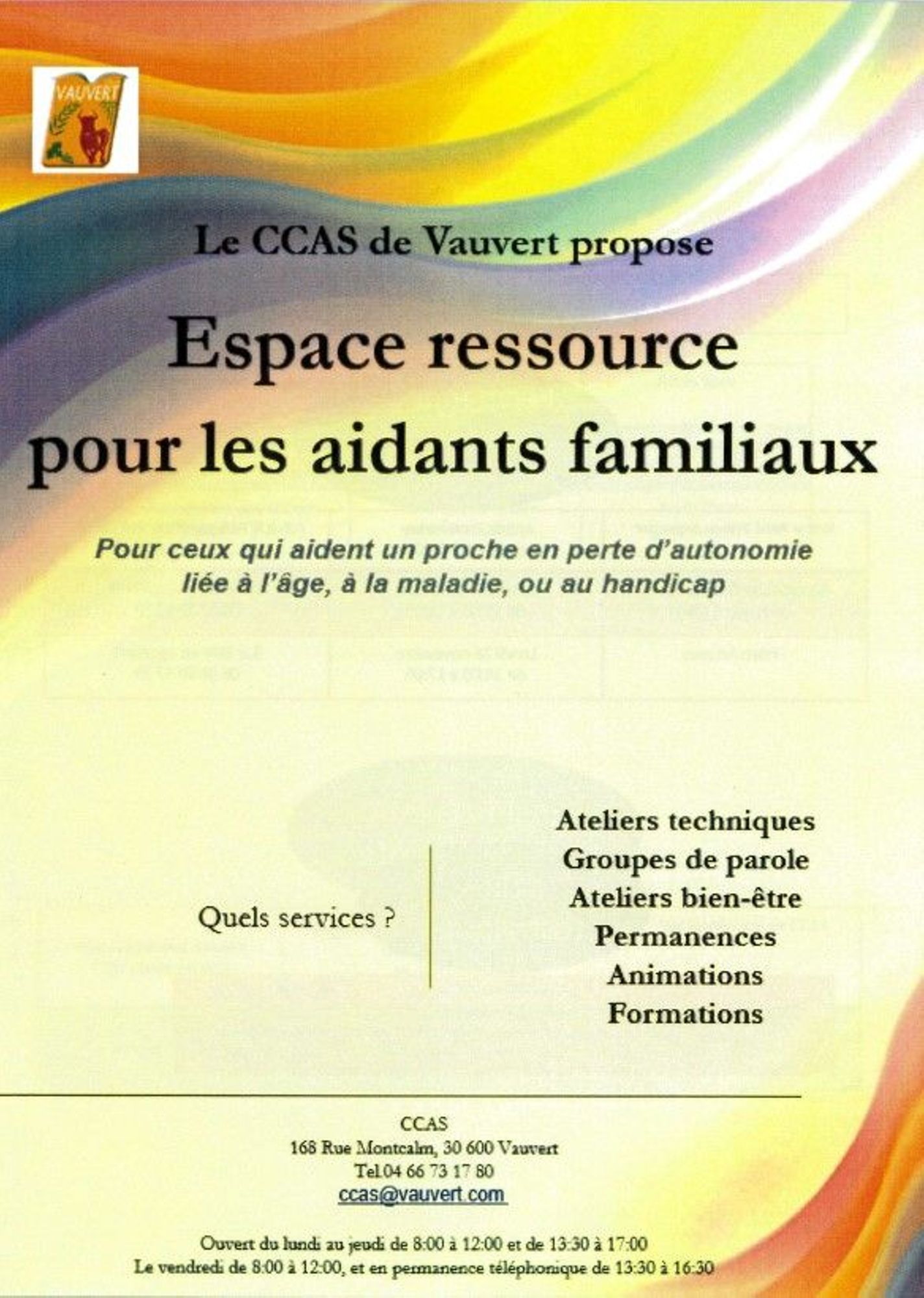 Lieu ressource pour les aidants familiaux