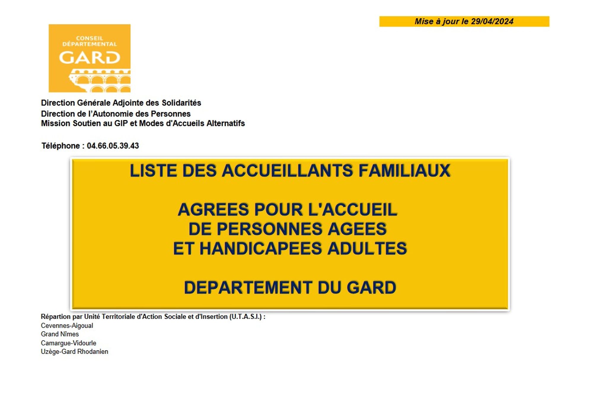 Accueil familial