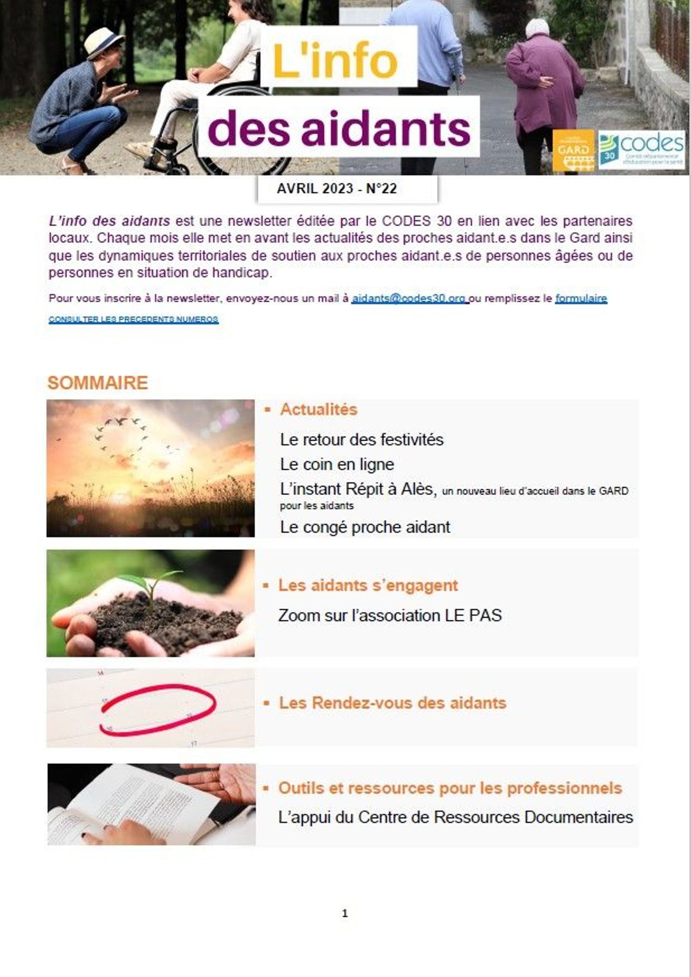 Numéro 22 - Avril 2023