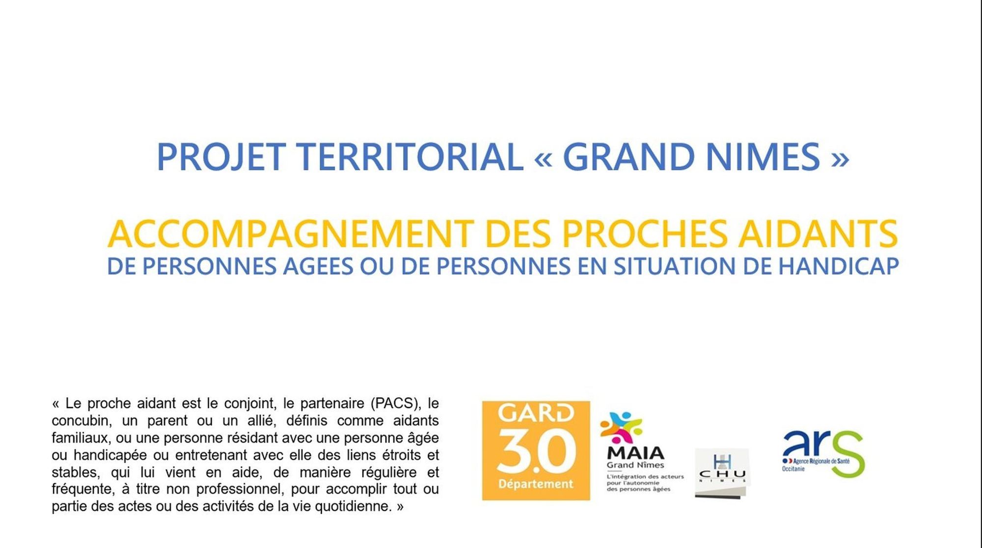 Une démarche initiée en novembre 2020