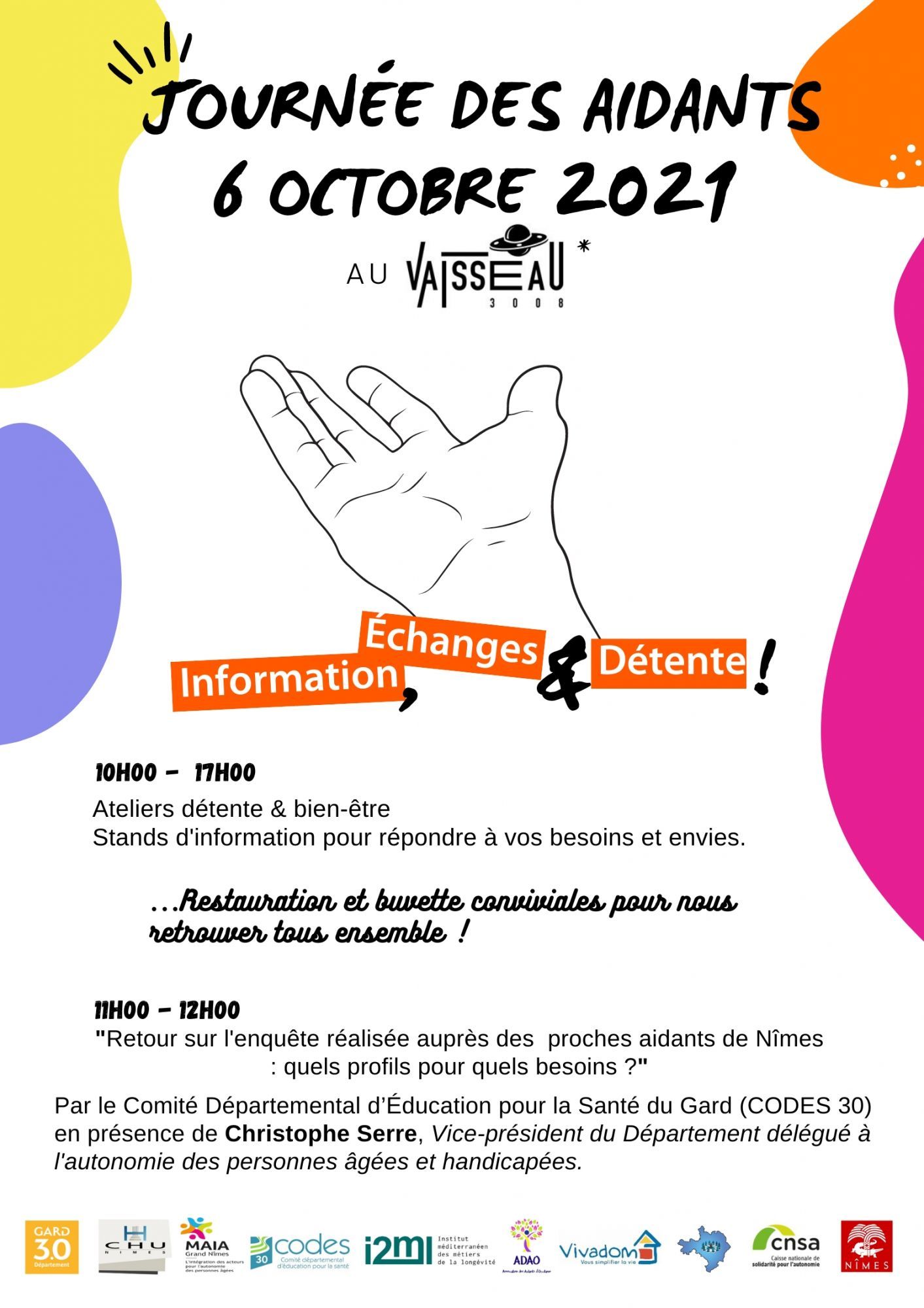 Journée des aidants à Nîmes, le Mercredi 6 Octobre